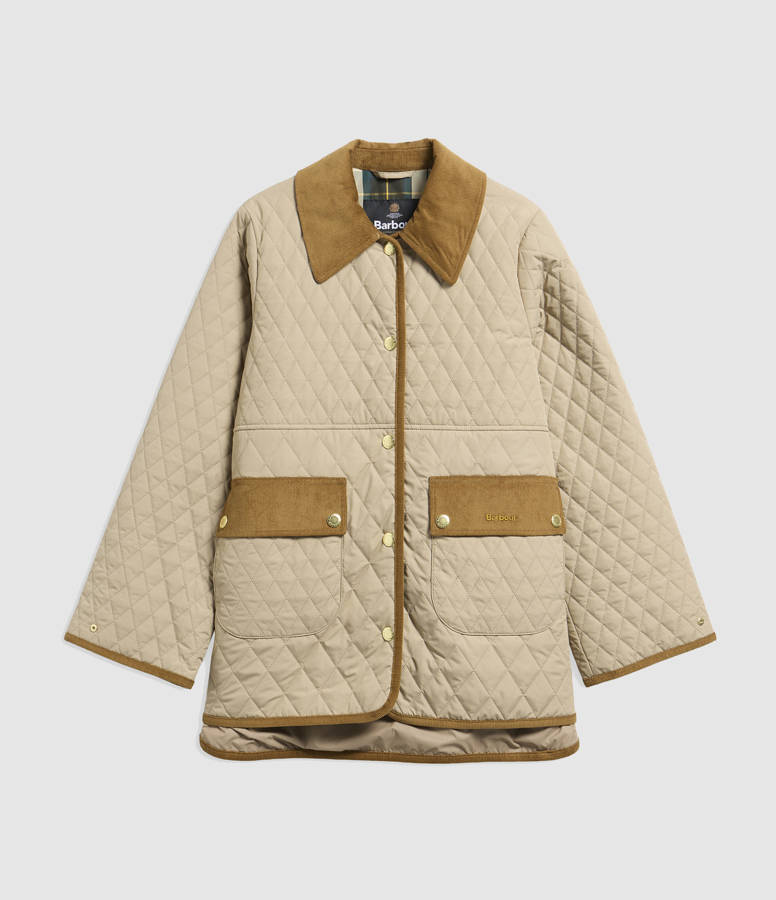Veste Whickham Quilted Lt Trench Ancient