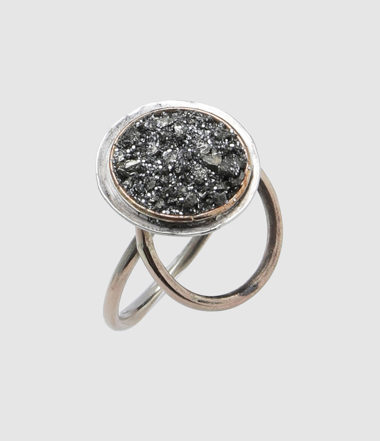 Bague Sublime Articulée Bliss Pyrite Or