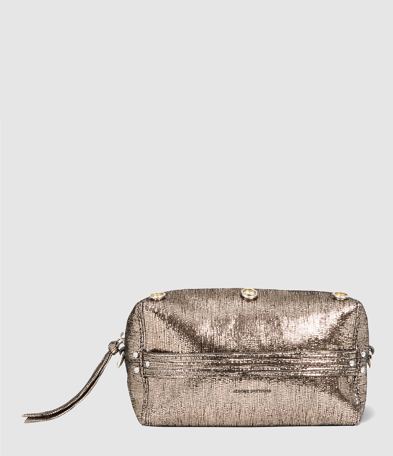 Pochette Lucky Case Lamé Champagne