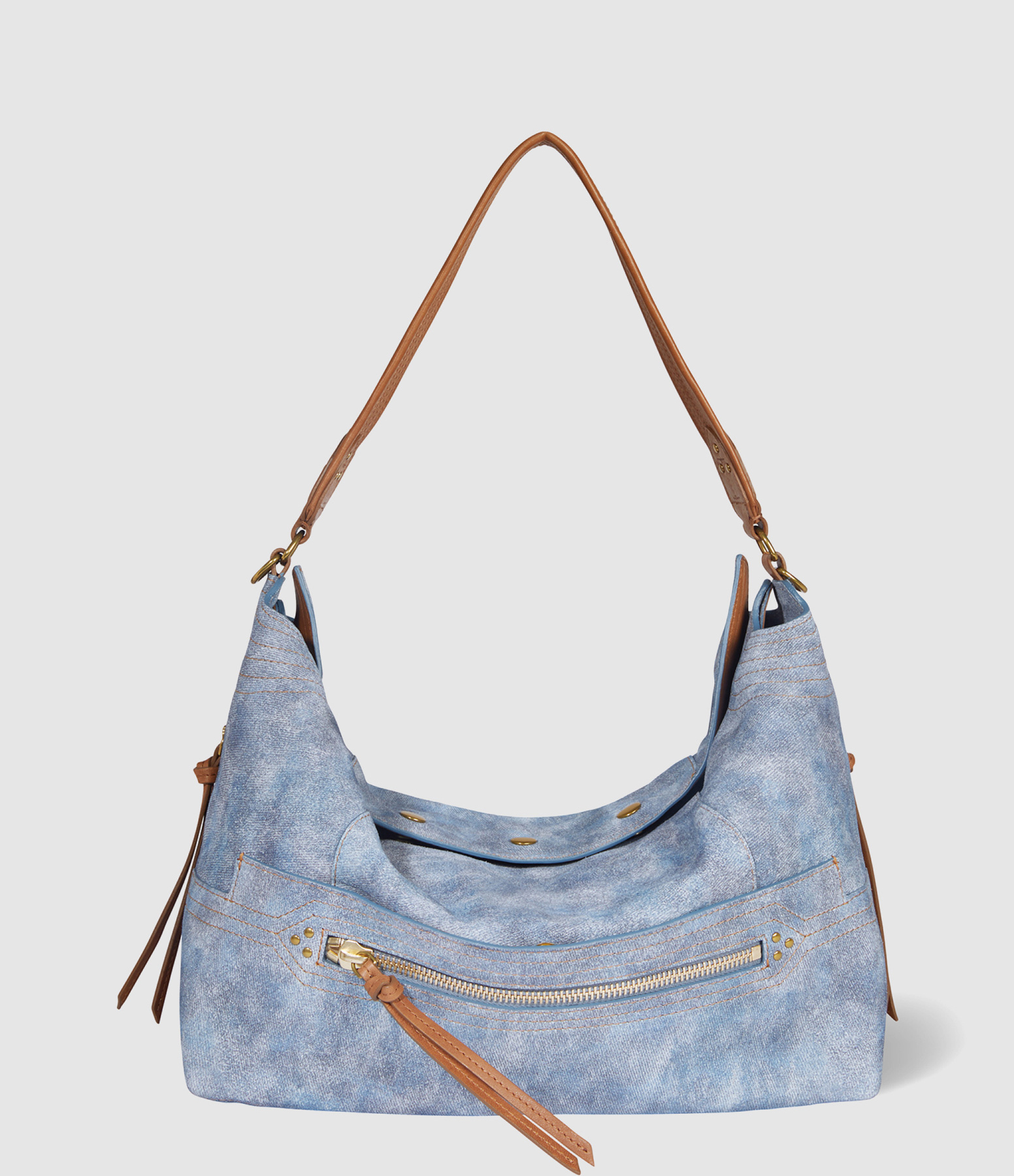 Sac Lucky Hobo Large Washed Jean'S
