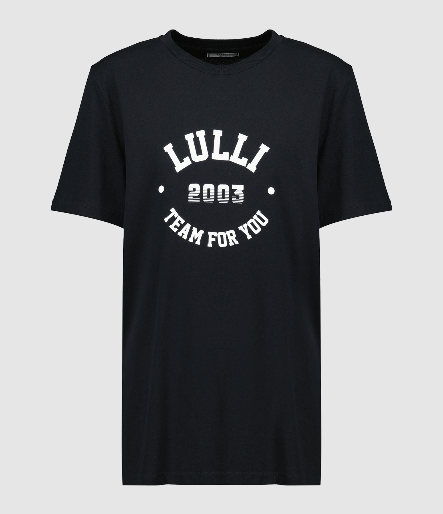 Tee-shirt Unisexe Lulli Team Coton Organique Noir