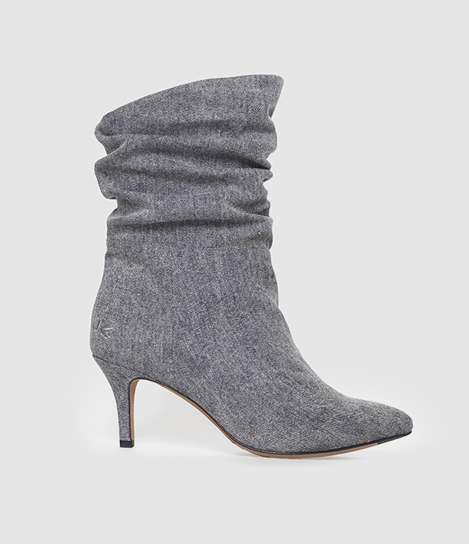 Bottines Badi 70 Denim Navy, Collaboration JV x Véronika Loubry