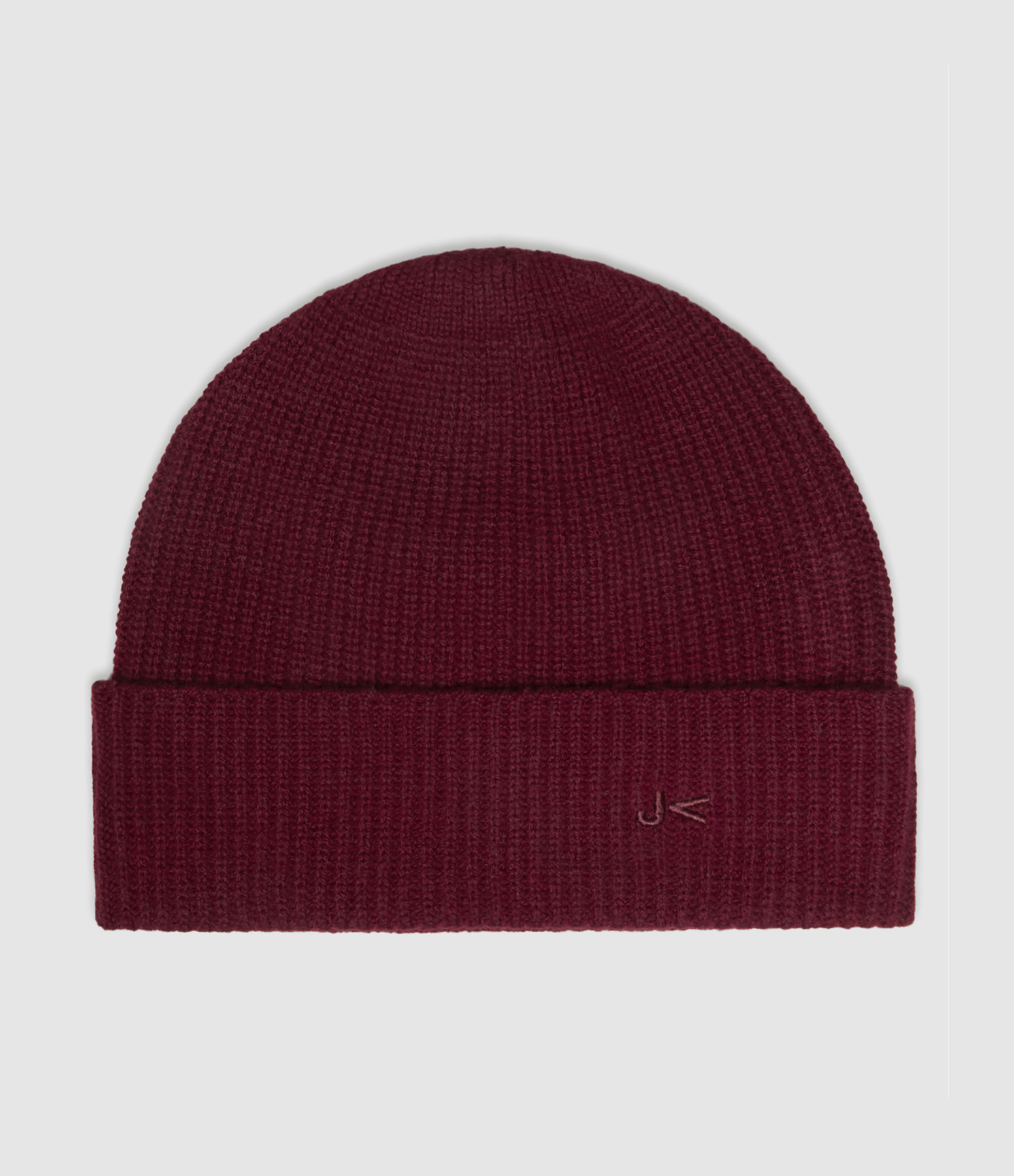 Bonnet Kaleb Laine Cachemire Burgundy Rouge