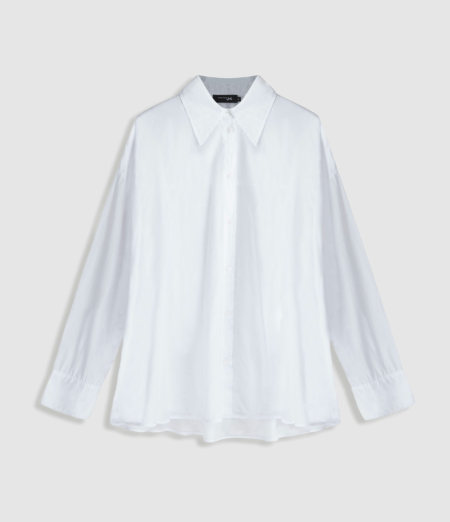 Chemise Mauli Oversize Voile Coton Blanc
