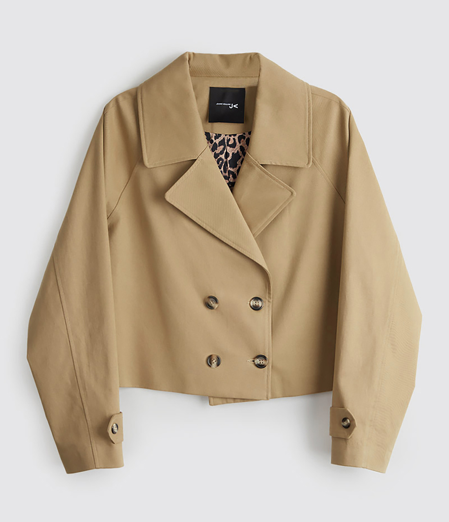 Trench Milou Court Gabardine Beige