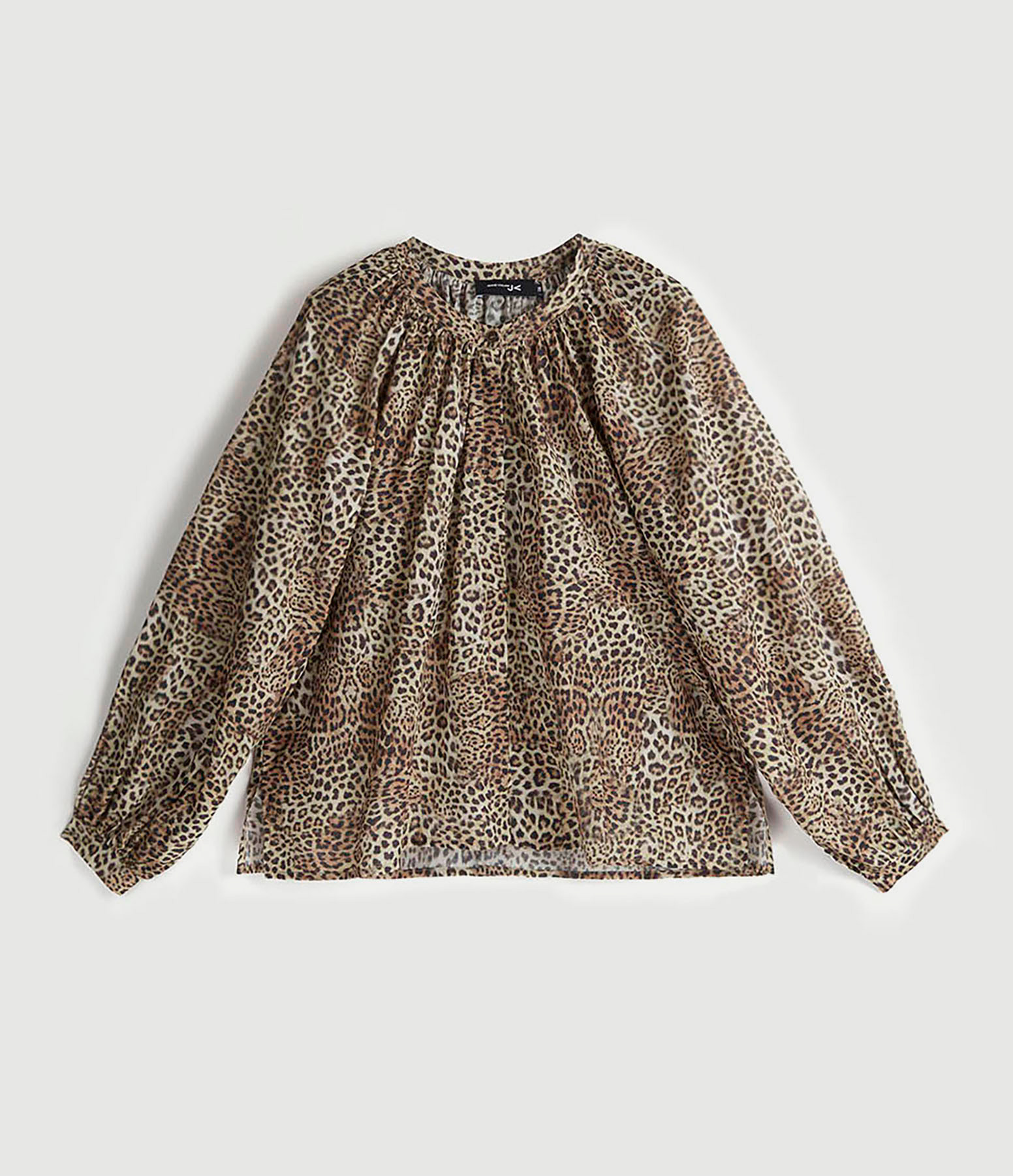 Blouse Nora Voile Coton Léopard
