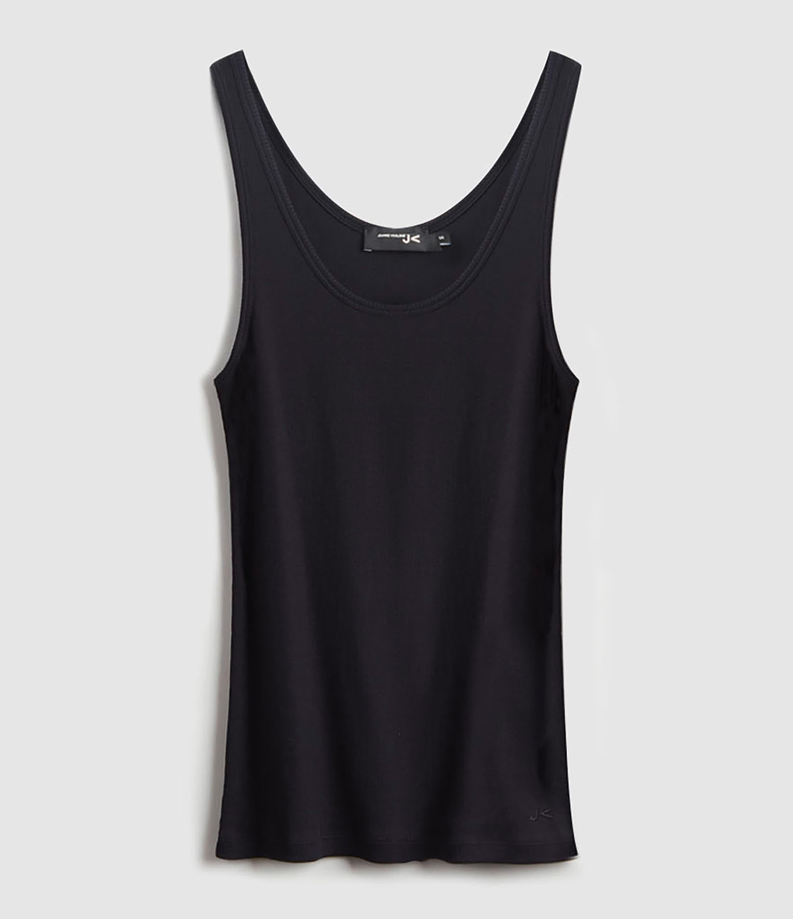 Débardeur Nova Maille Cotelé Noir