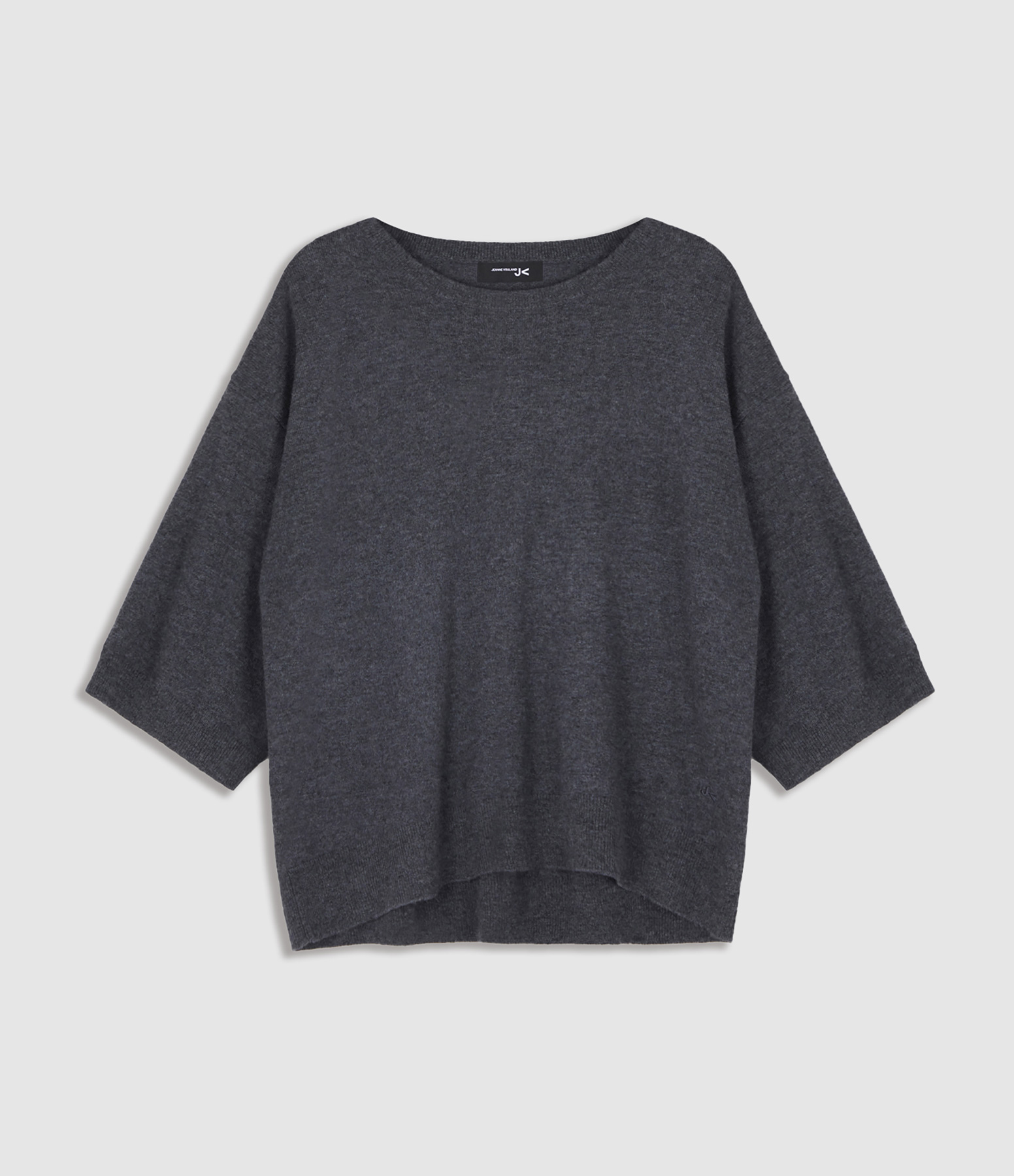 Top Offy Maille Cachemire Dark Grey