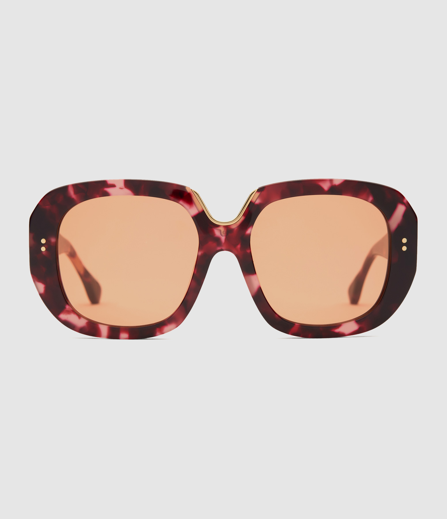 Lunettes de Soleil Samama Ecaille Framboise Rose