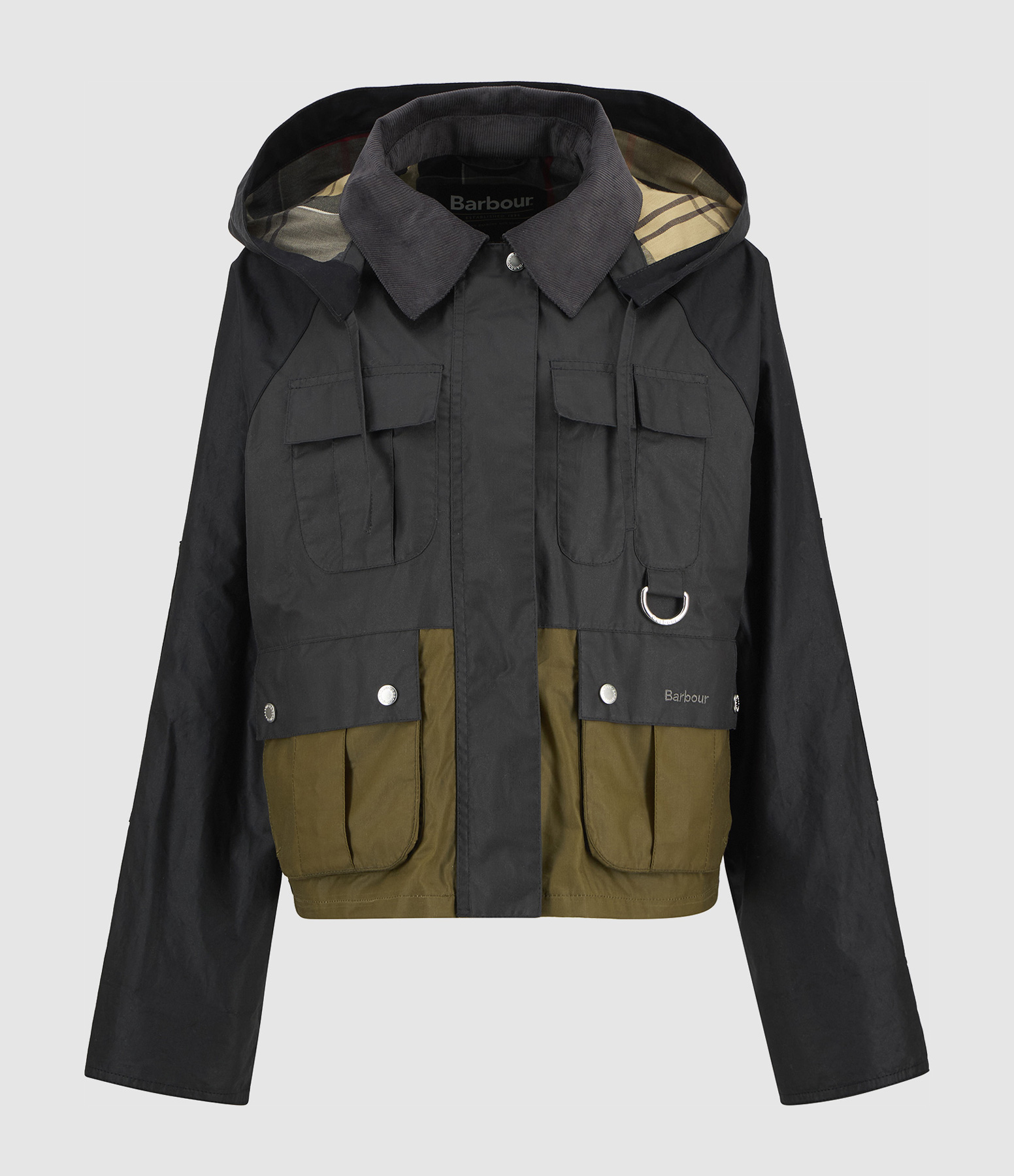 Veste Liza Wax Black Grey Sand