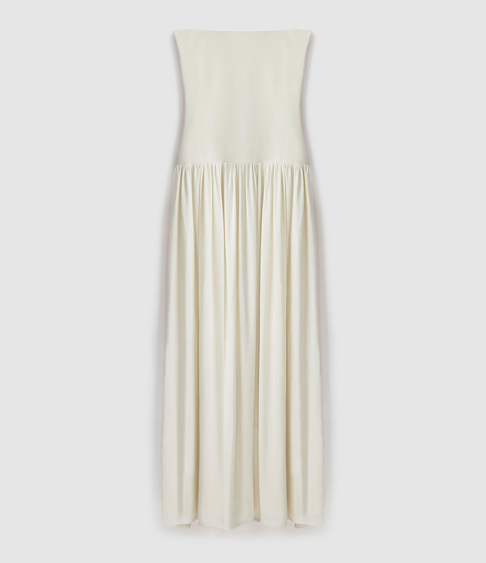 Robe Lyv Bustier Bi Matière Sable