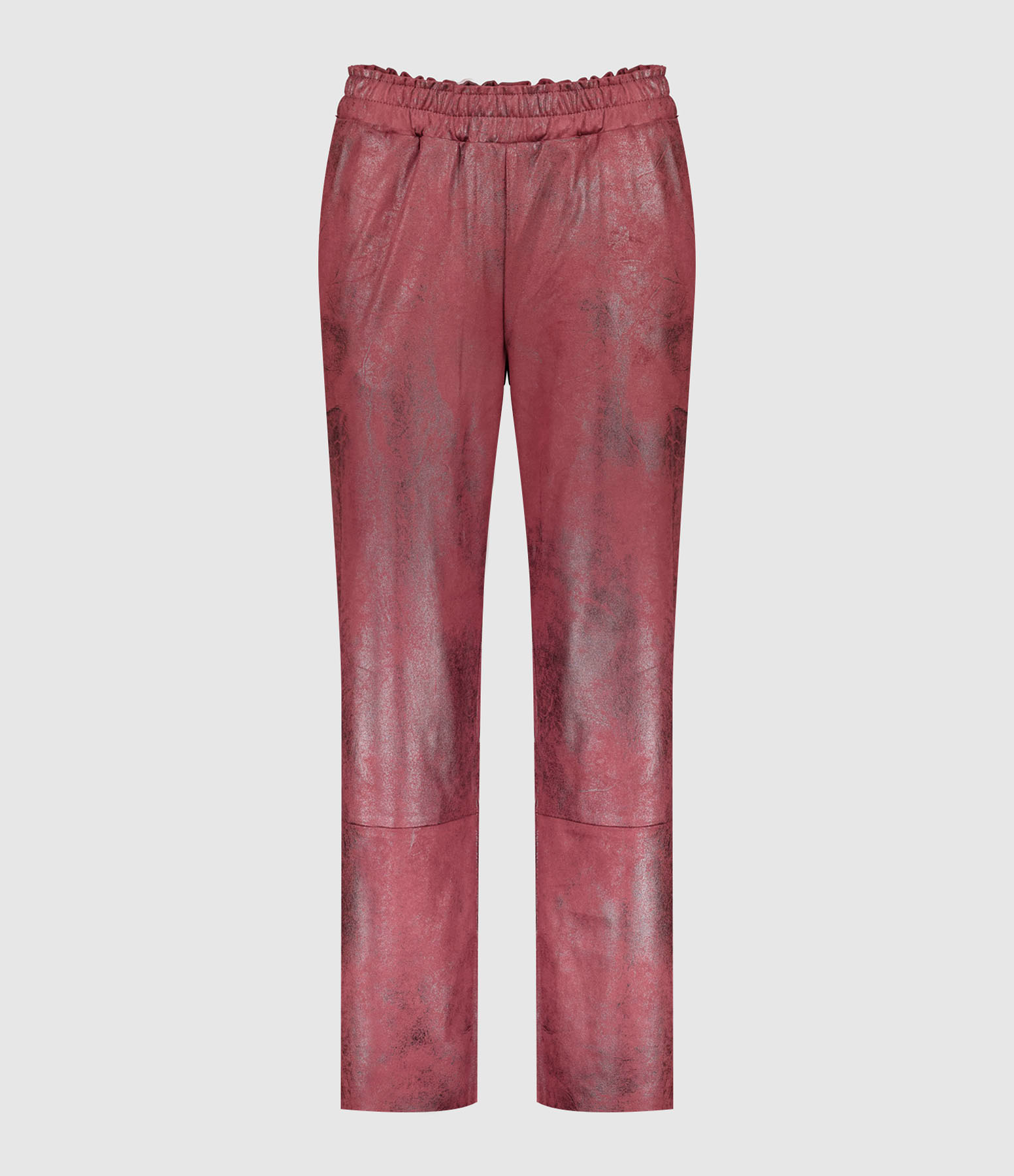 Pantalon Pantavegan Cuir Vegan Prune Suédé