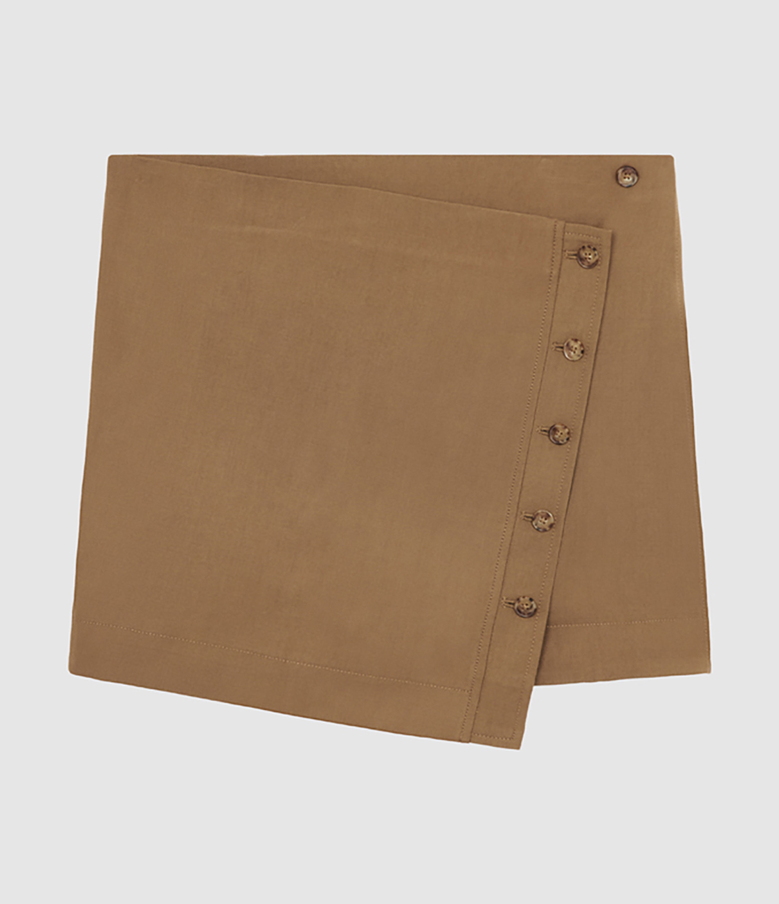 Jupe Courte Mahaz Anthracite Marron