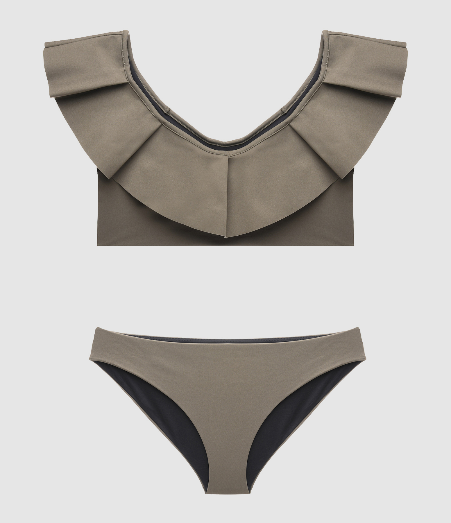 Maillot de Bain Bikini Montaigne Kaki