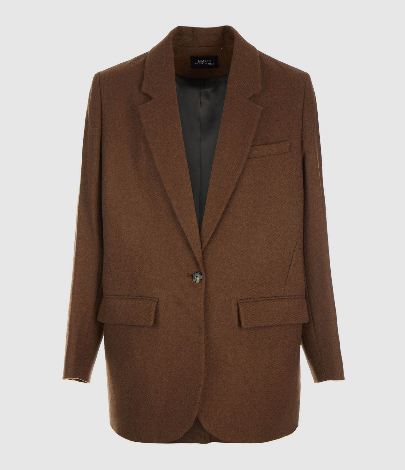 Veste Blazer Oversize Andrea F Laine Marron