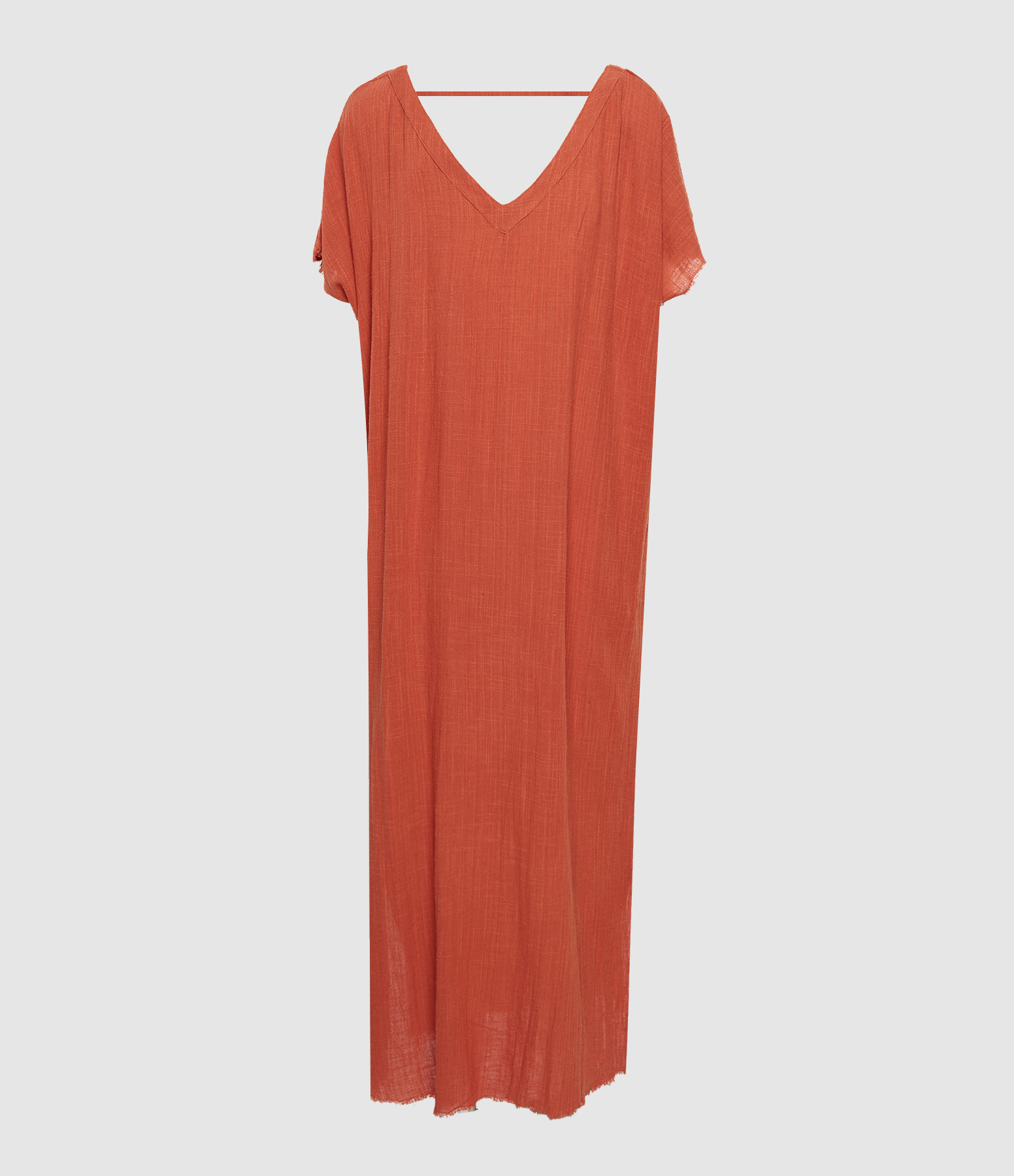 Robe Longue Palma De Mallorca Terracotta