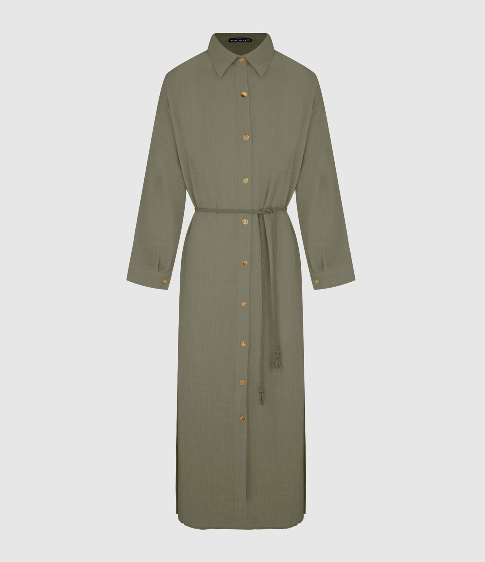 Robe Longue Mykonos Khaki