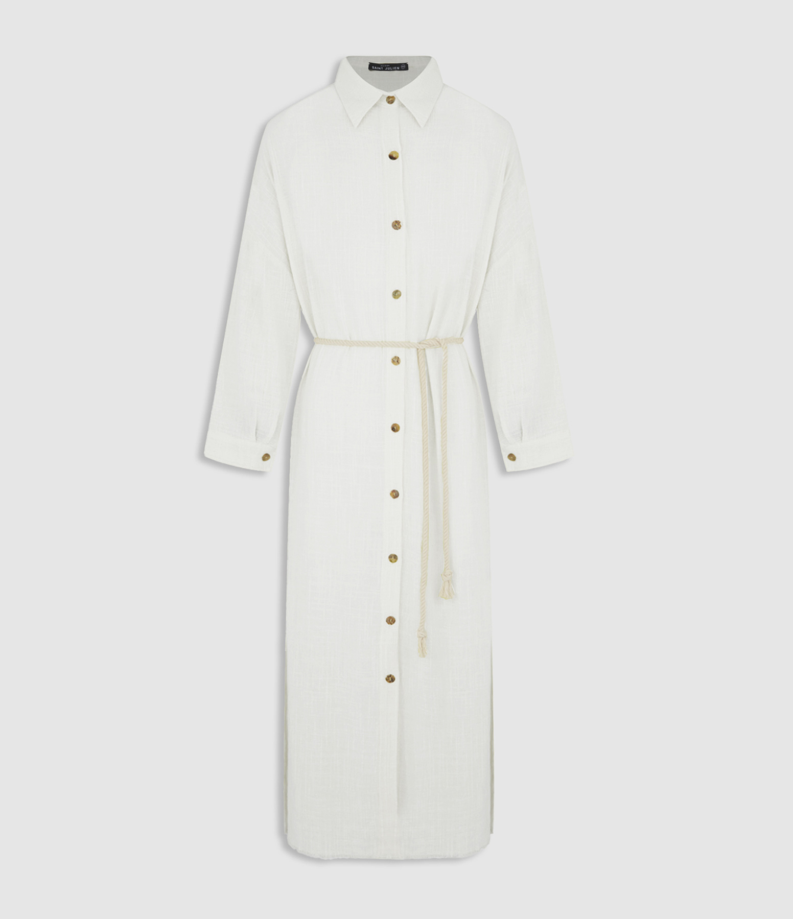 Robe Longue Mykonos Off White