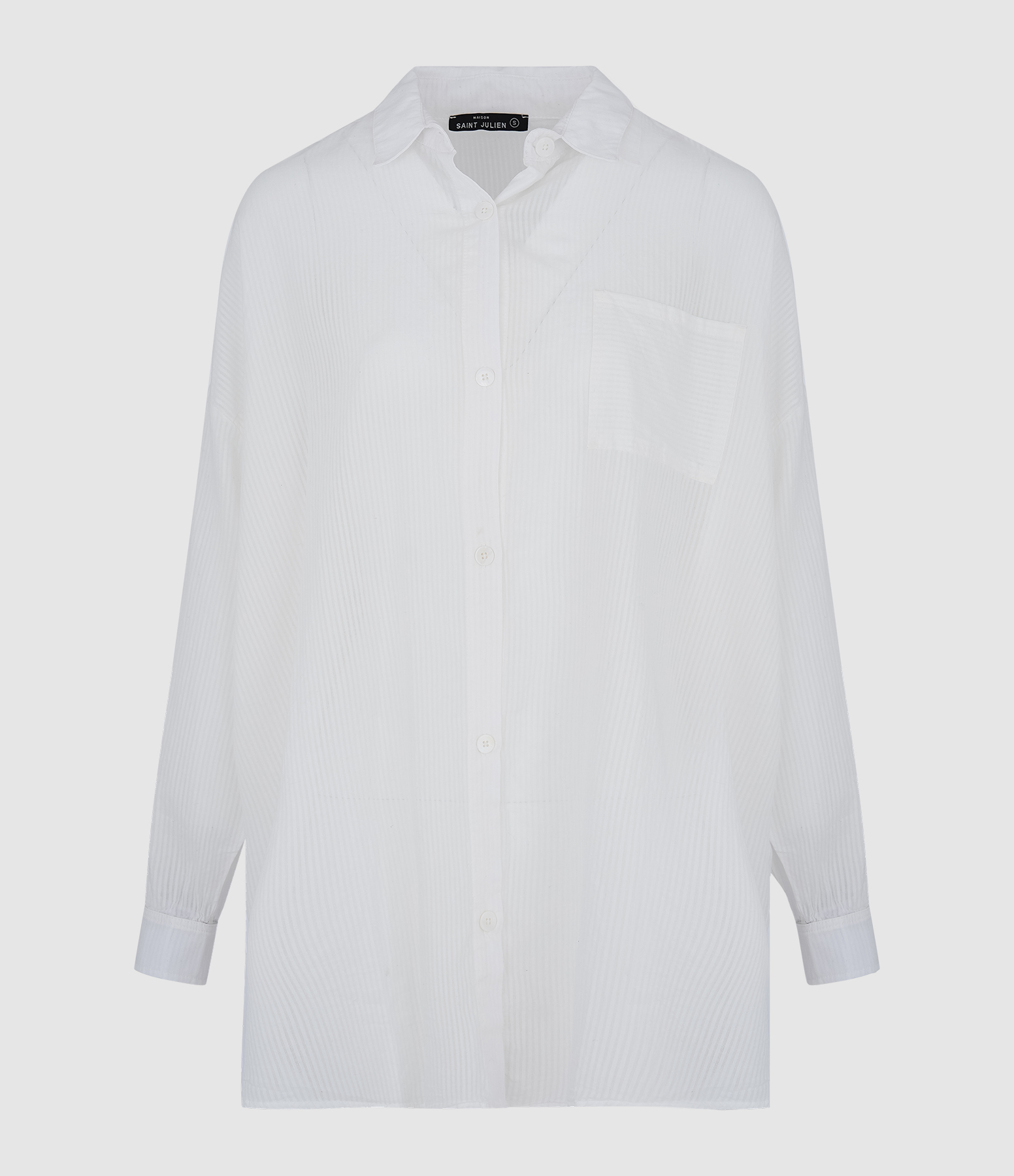 Chemise Port Miou Blanc De Blanc