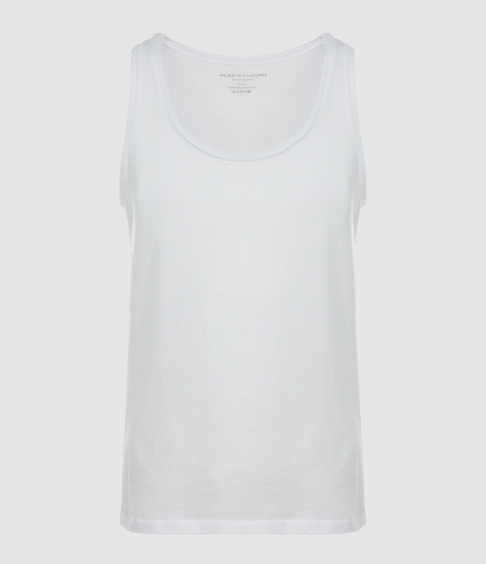 Débardeur Coton Blanc