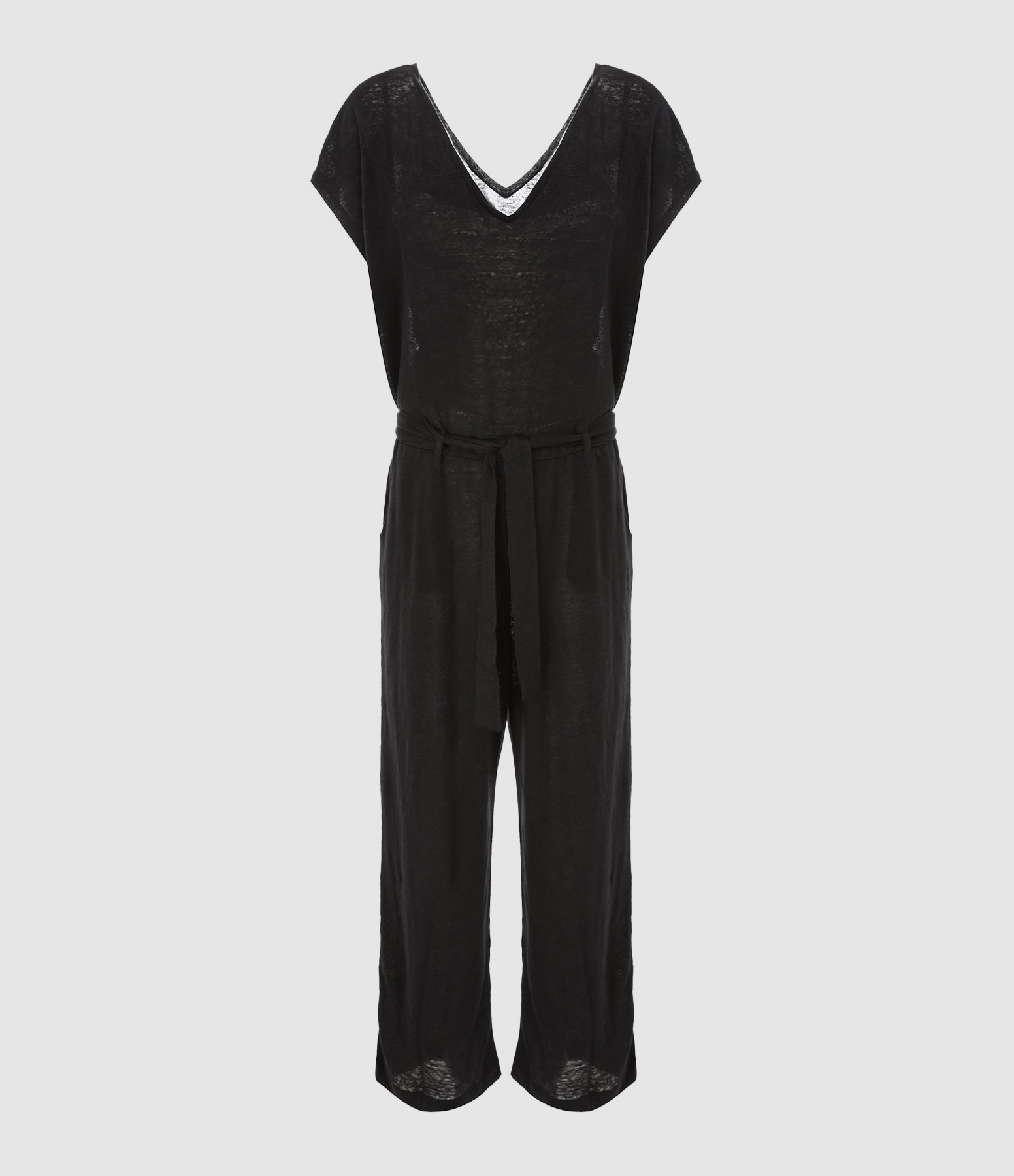 Combinaison Lin Noir