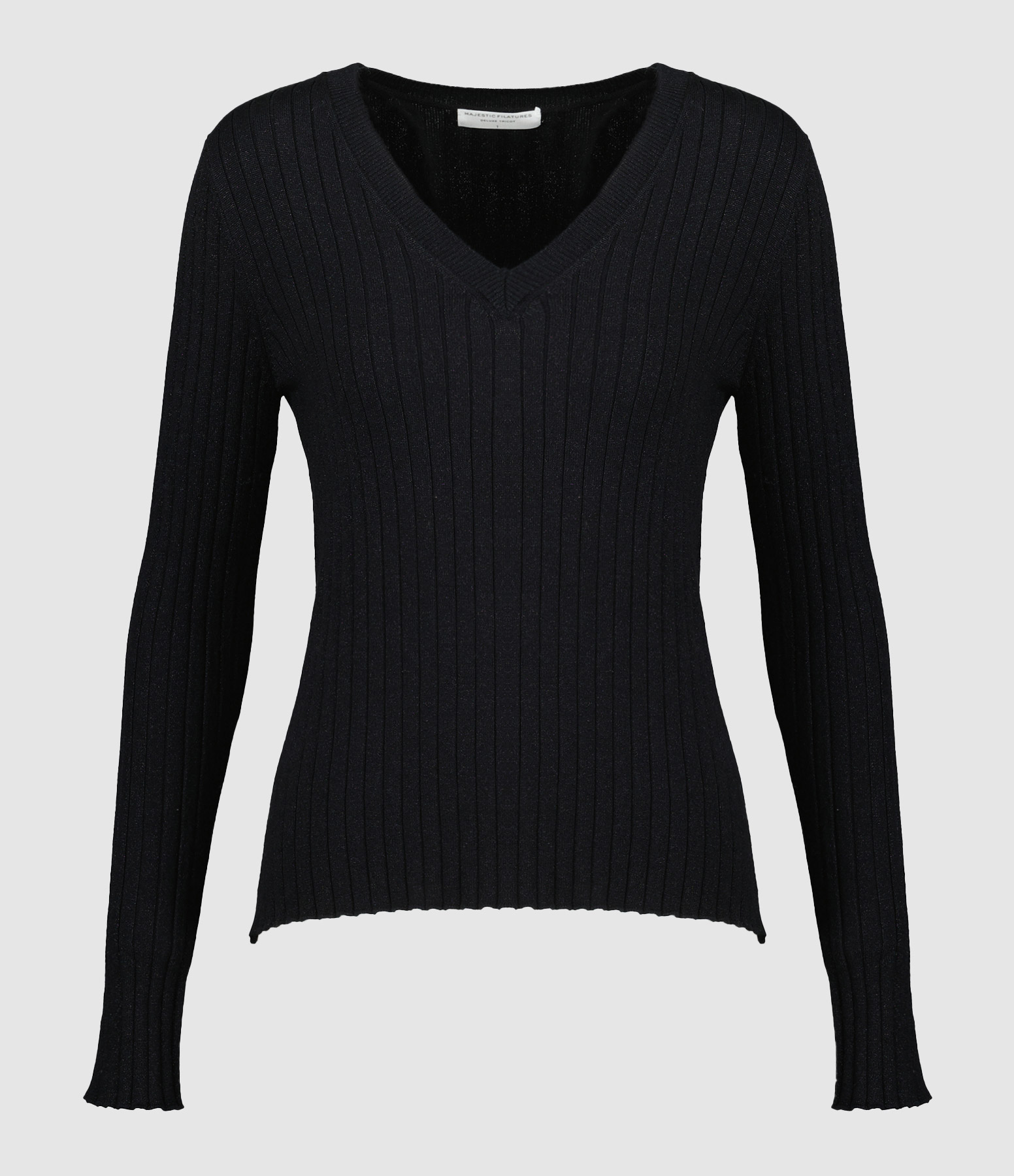 pull noir femme