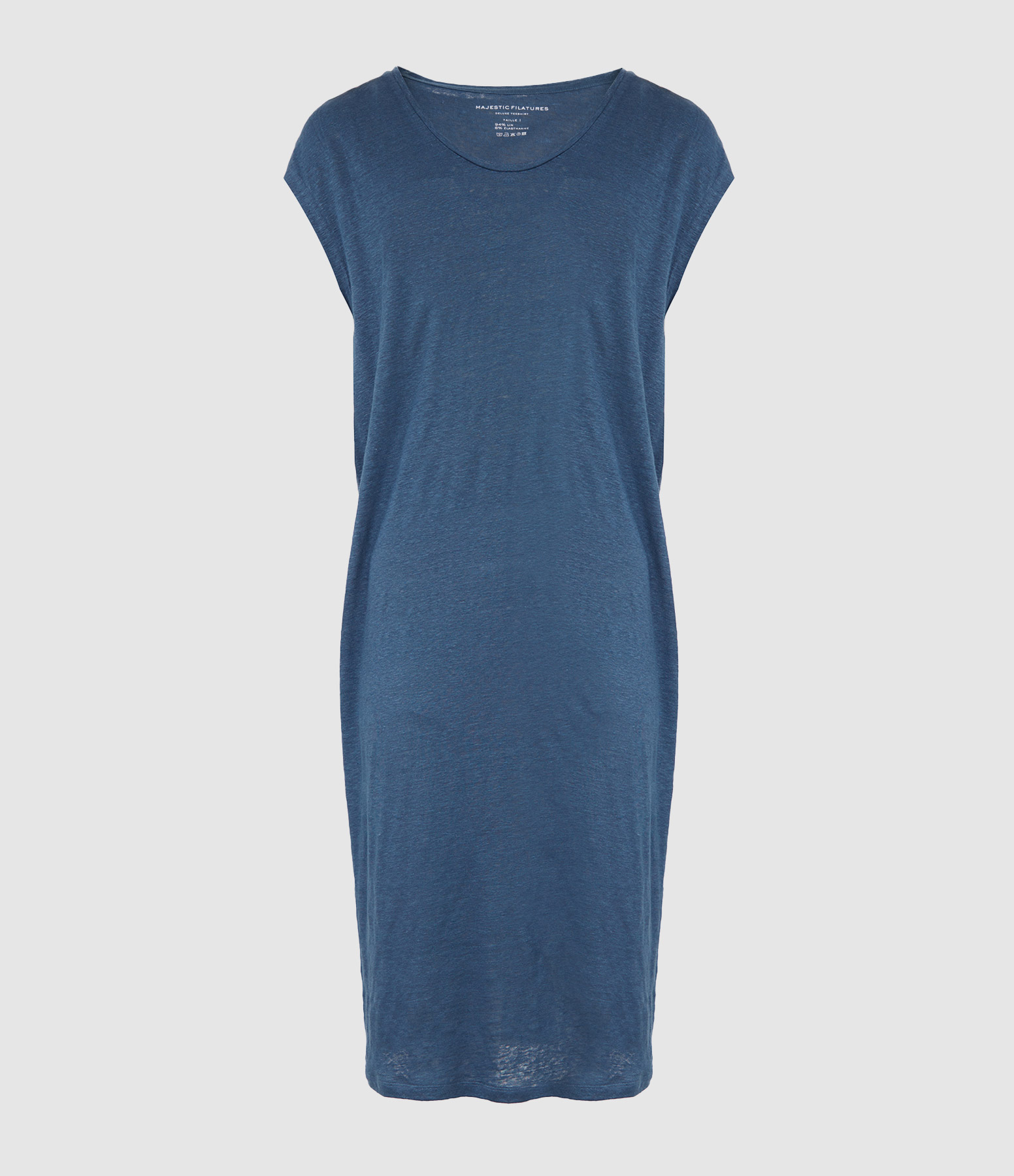 Robe Longue Bleu Taormina