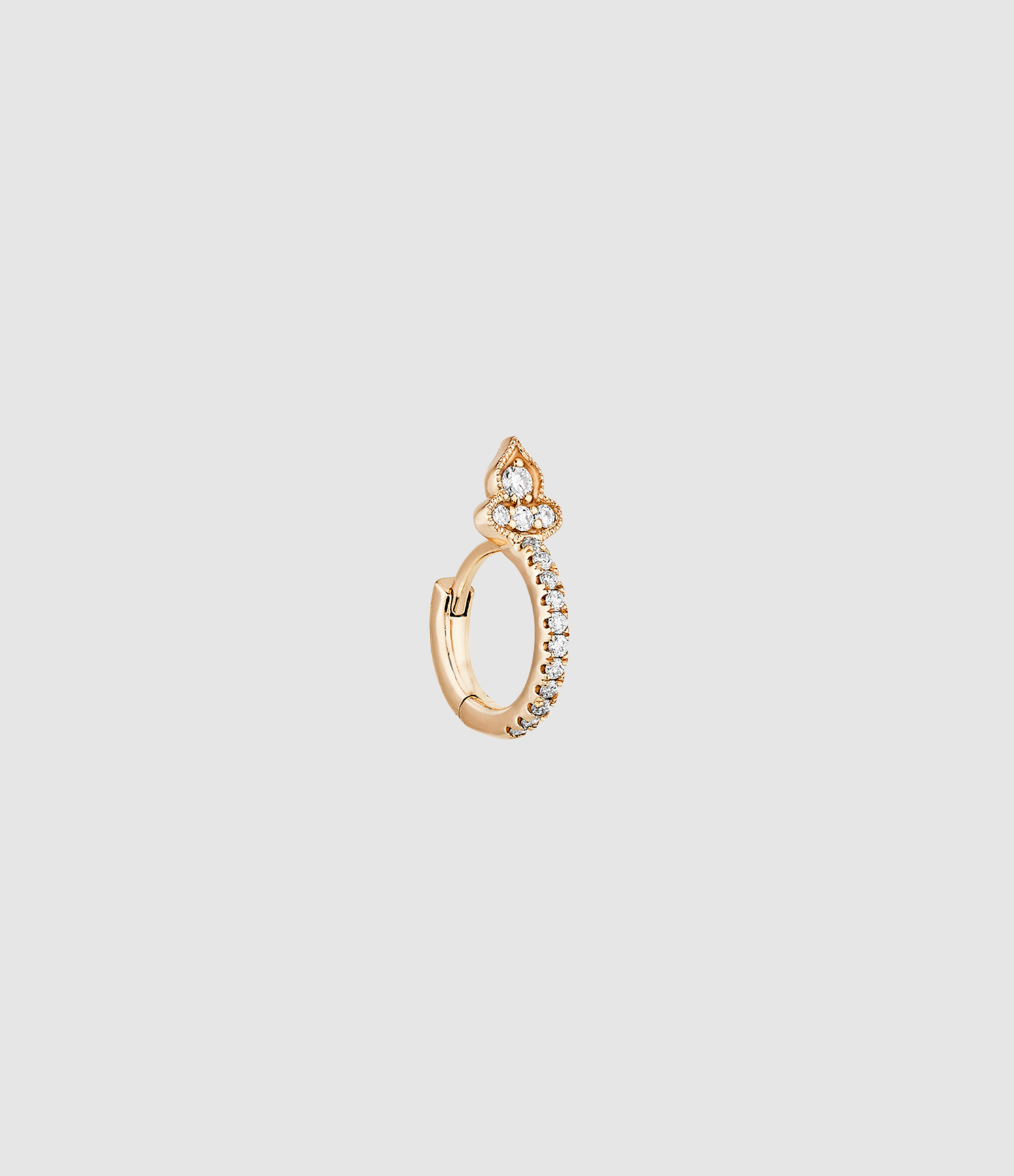 Mini Créole Marie Antoinette Or Diamants (vendue à l'unité)