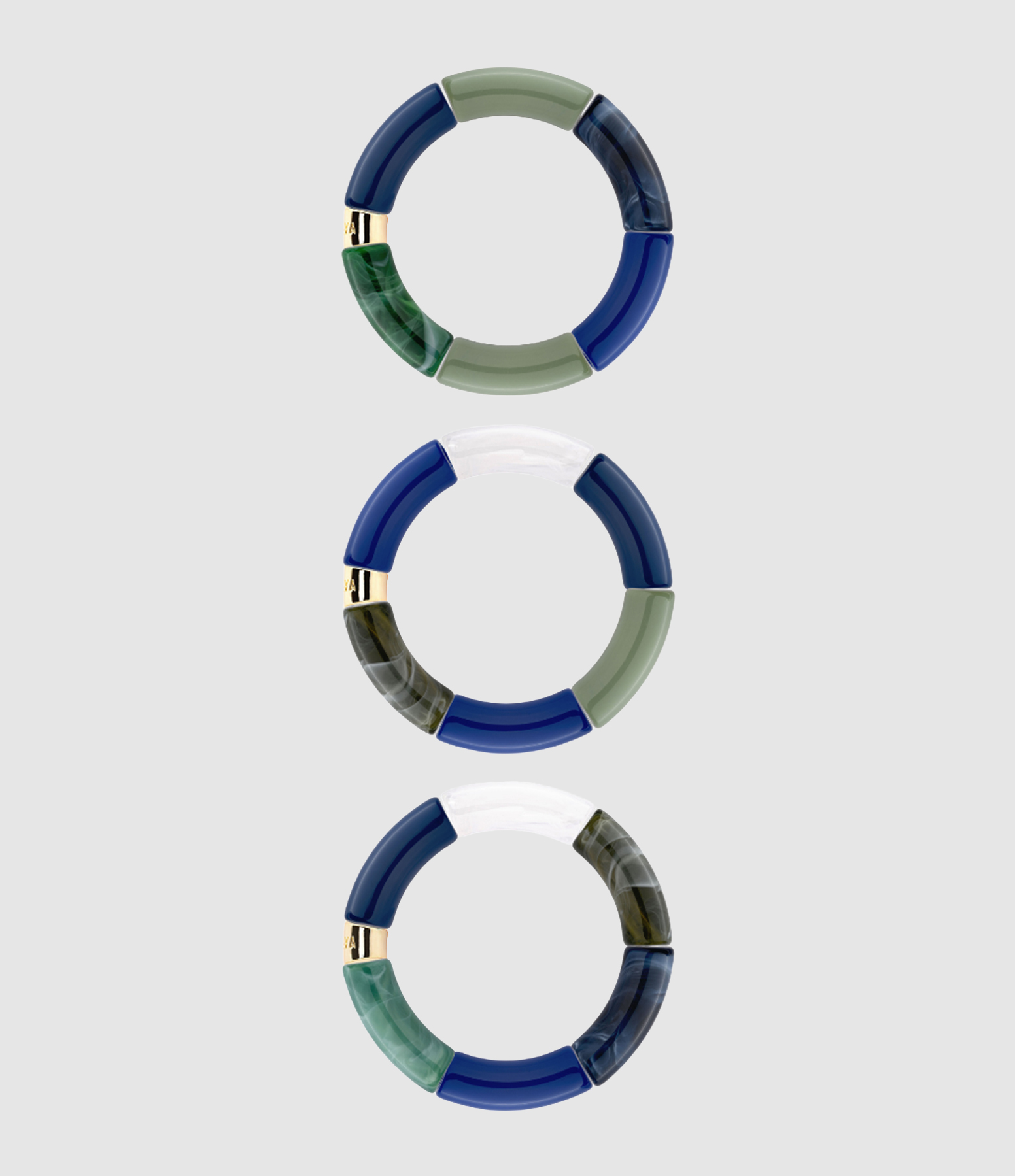Bracelets Trio Marinho Bleu