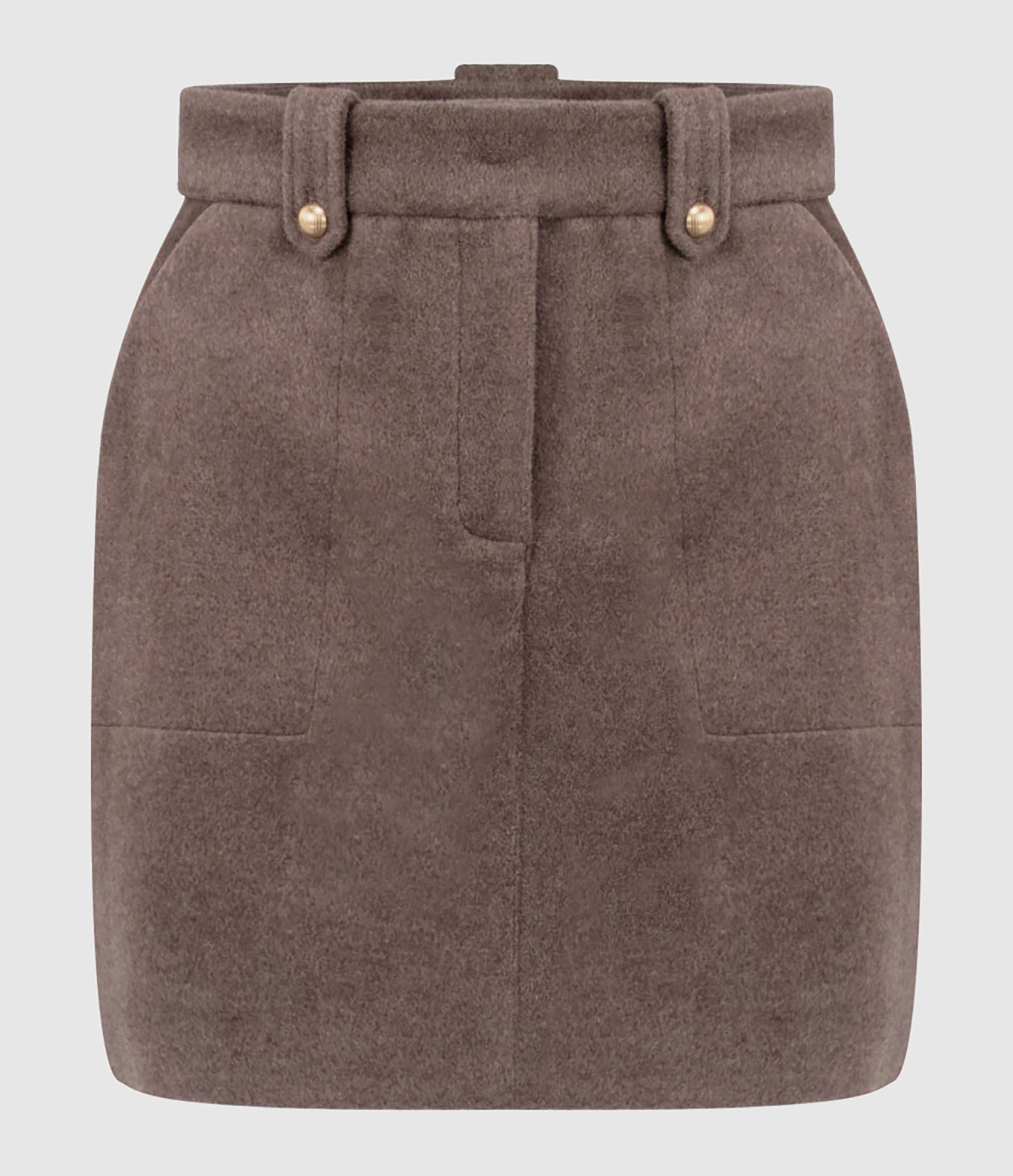 Jupe Courte Thelma Marron