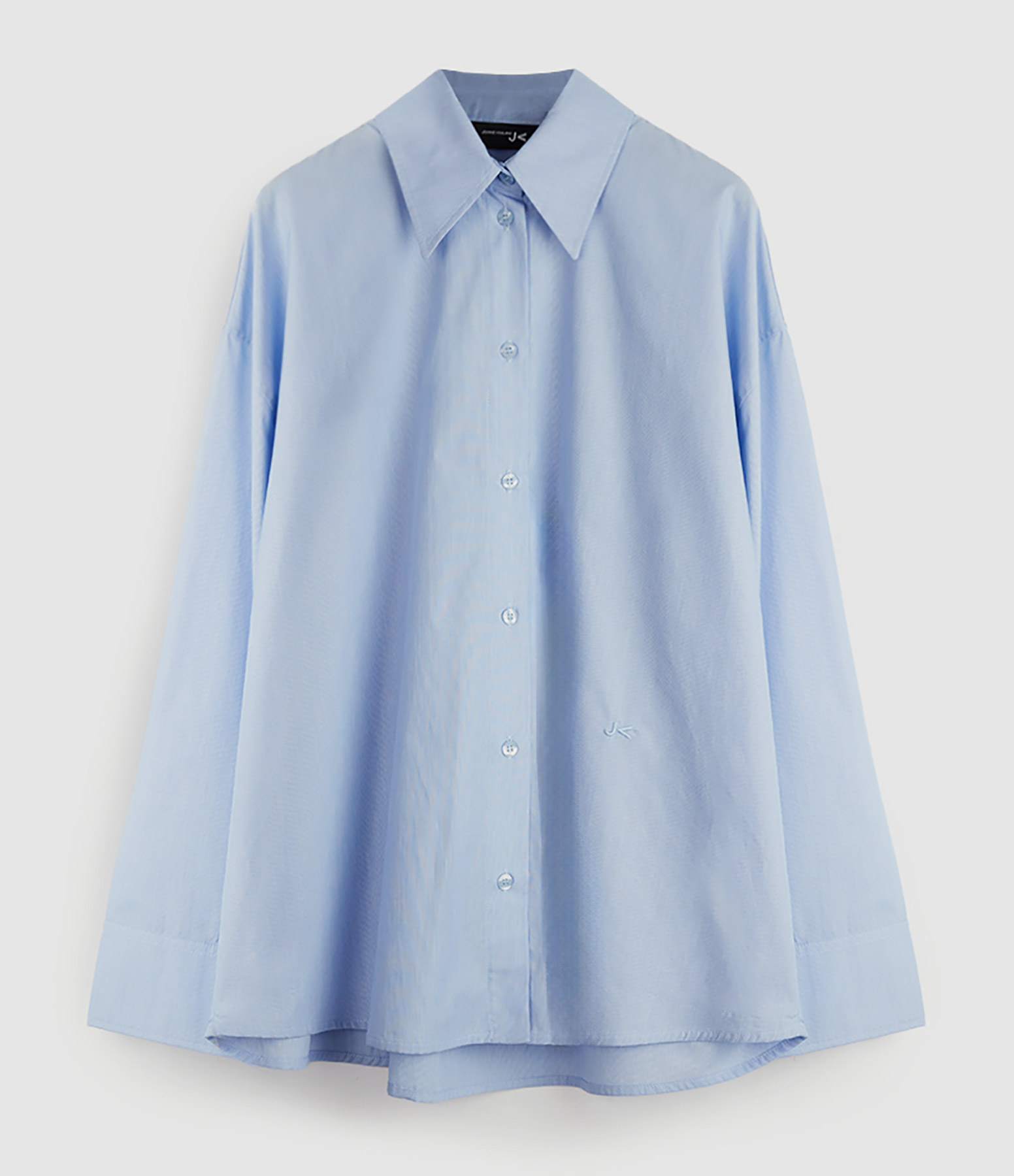 Chemise Mauli Oversize Rayures Bleu