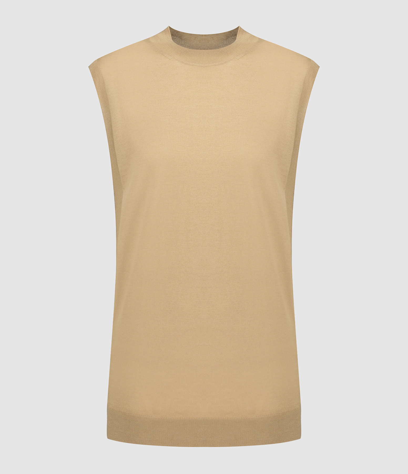 Débardeur Odissea Laine Camel 
