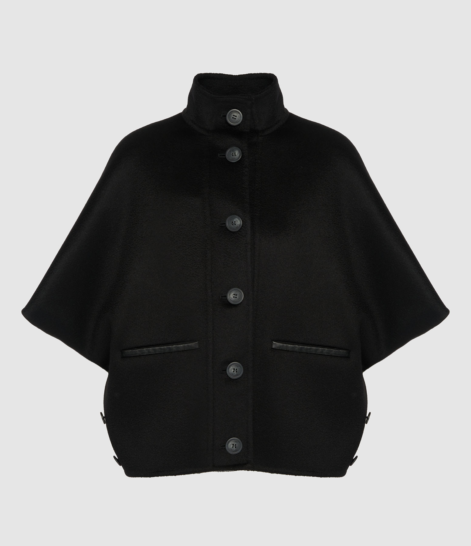 Veste Courte Roll Cachemire Black