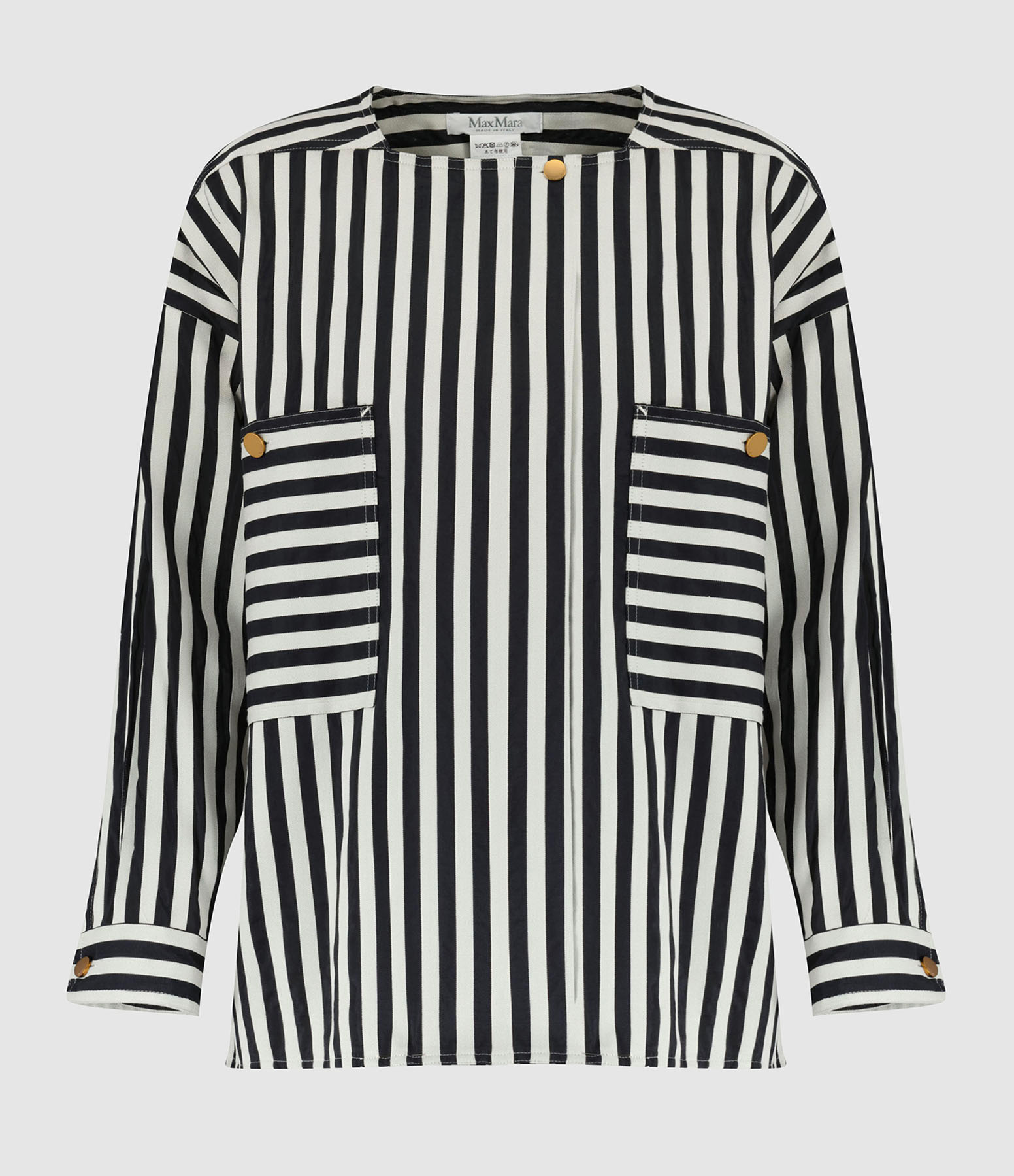 Chemise Paio White Black