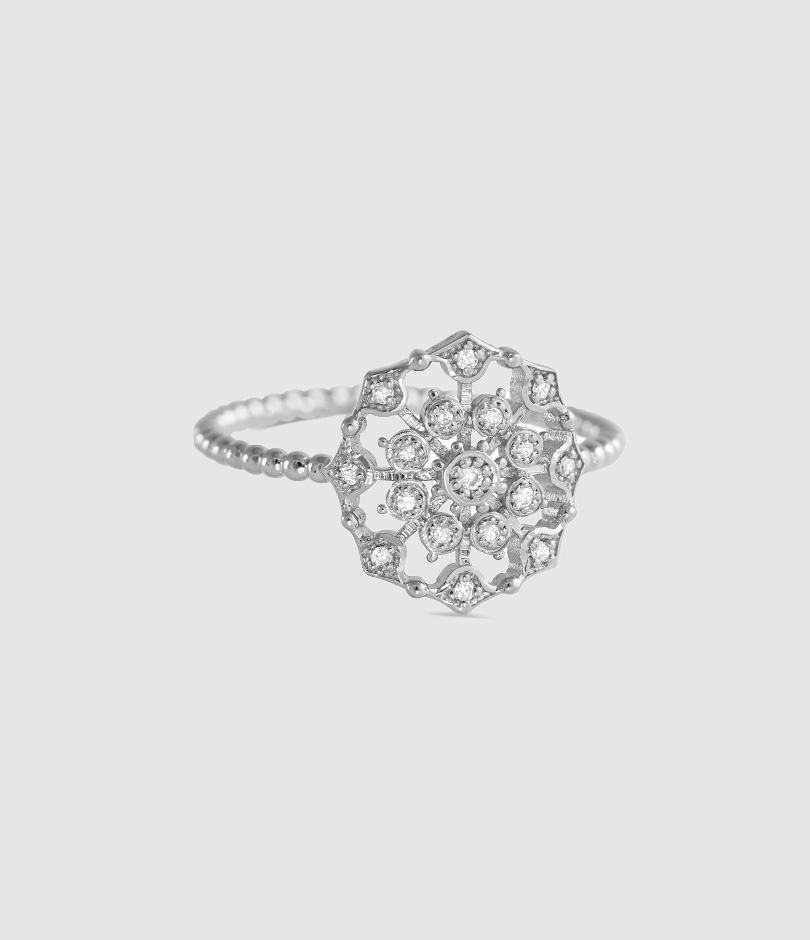Bague Muredda Diamants Or Blanc