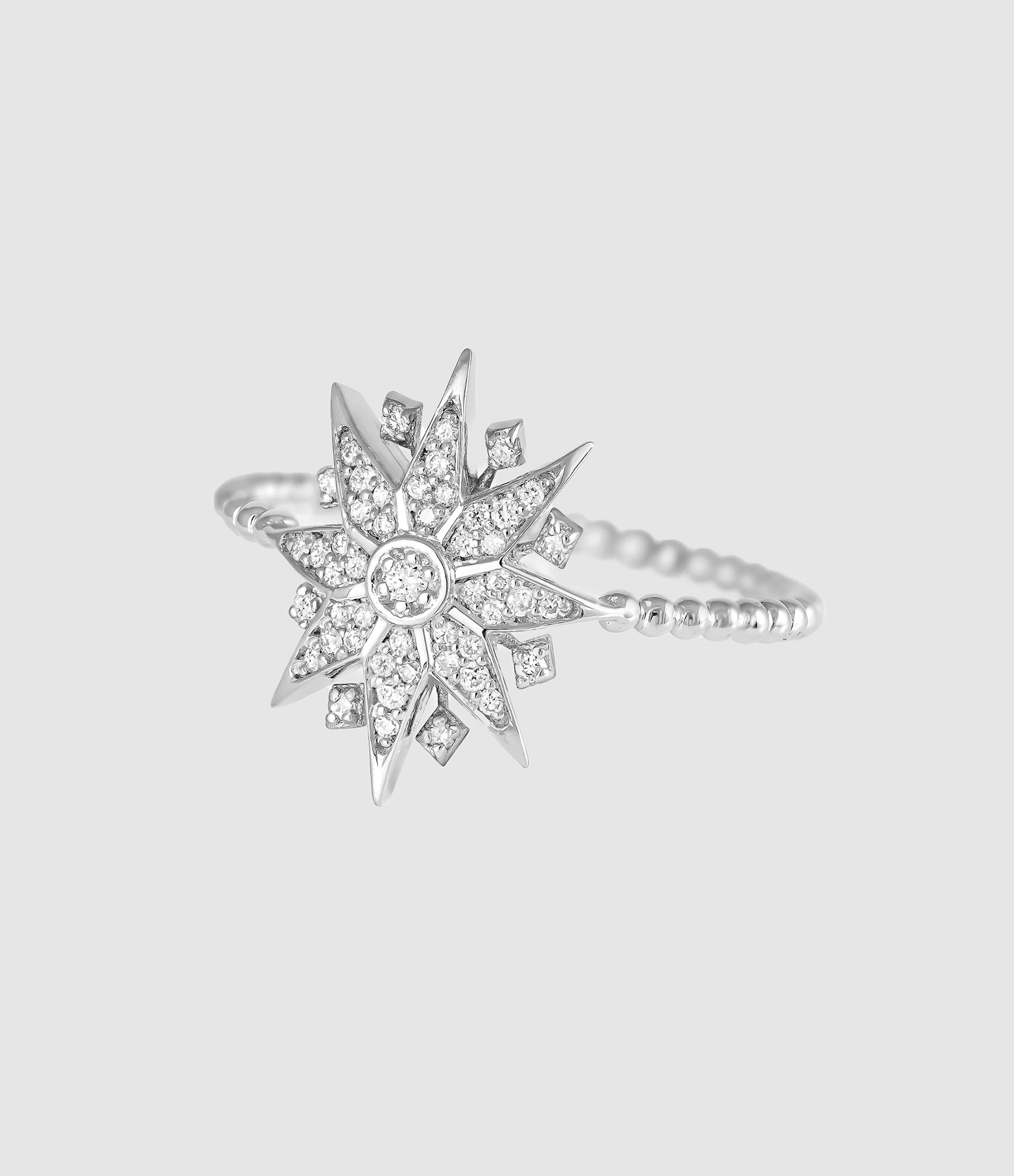 Bague Diana Diamants Or Blanc