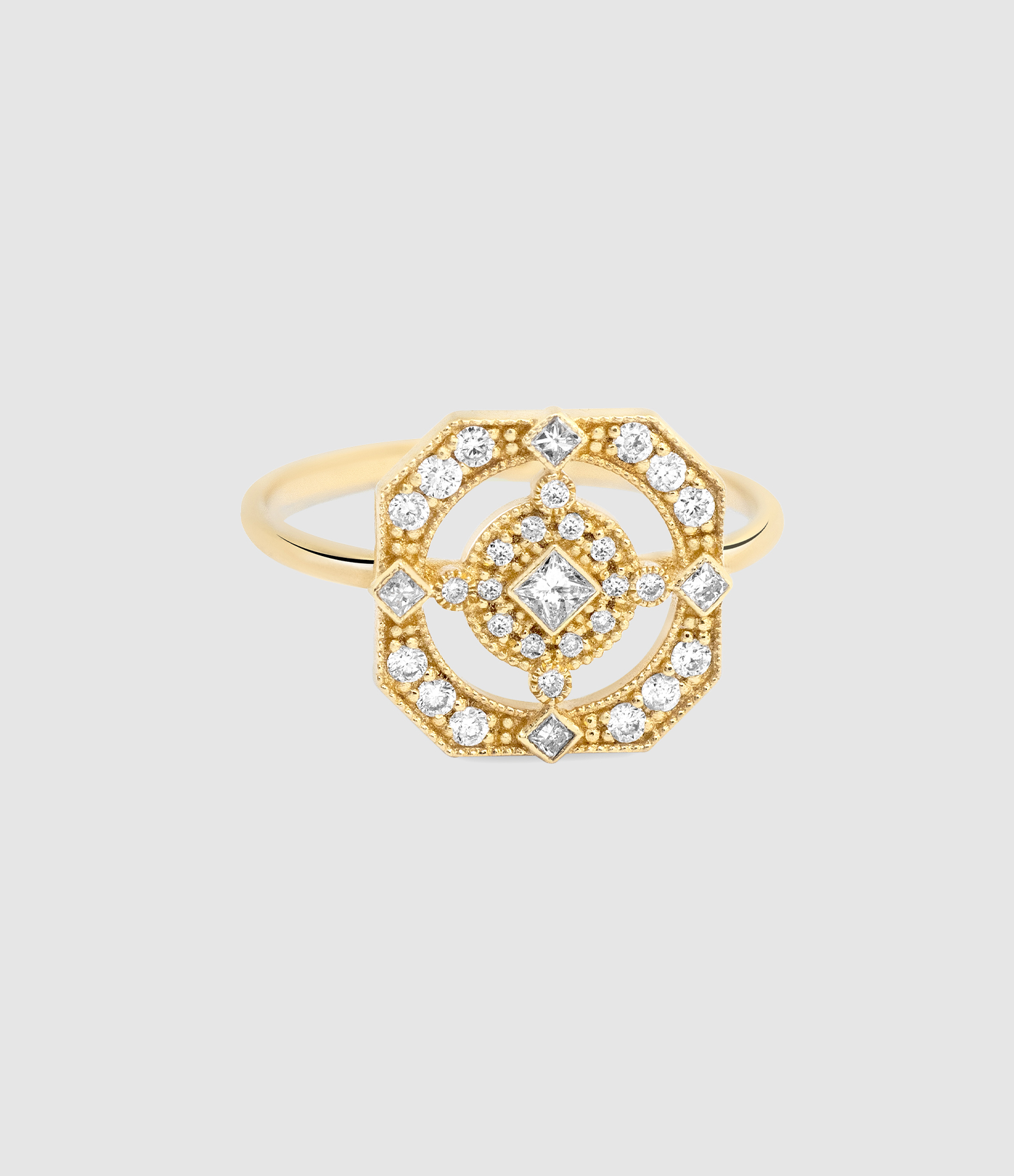 Bague Aglaea Diamants Or Jaune