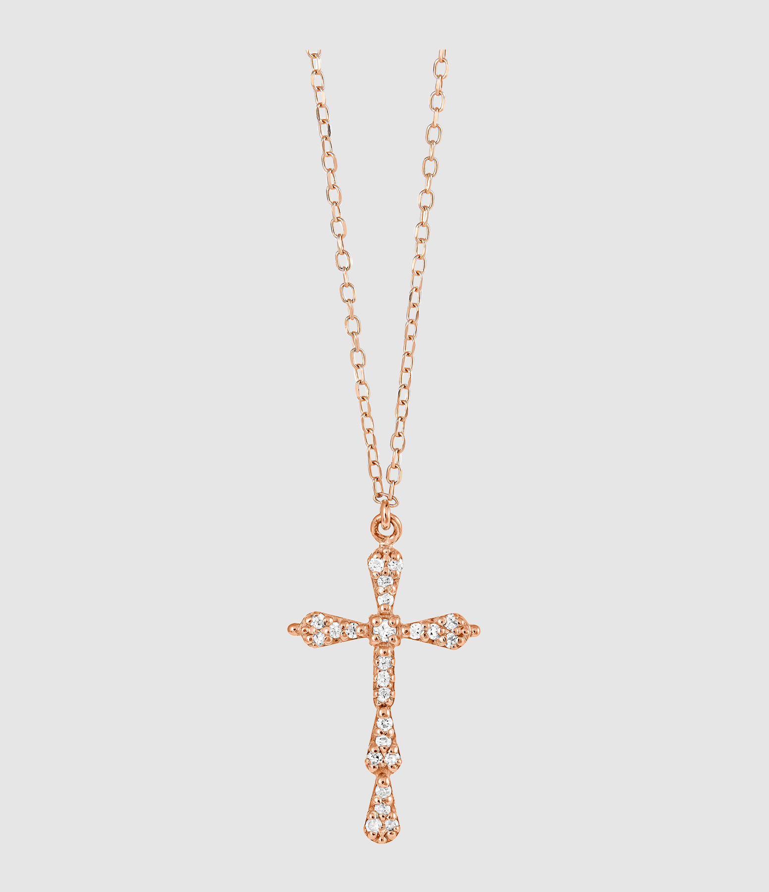 Collier Niculinuccia Diamants Or Rose
