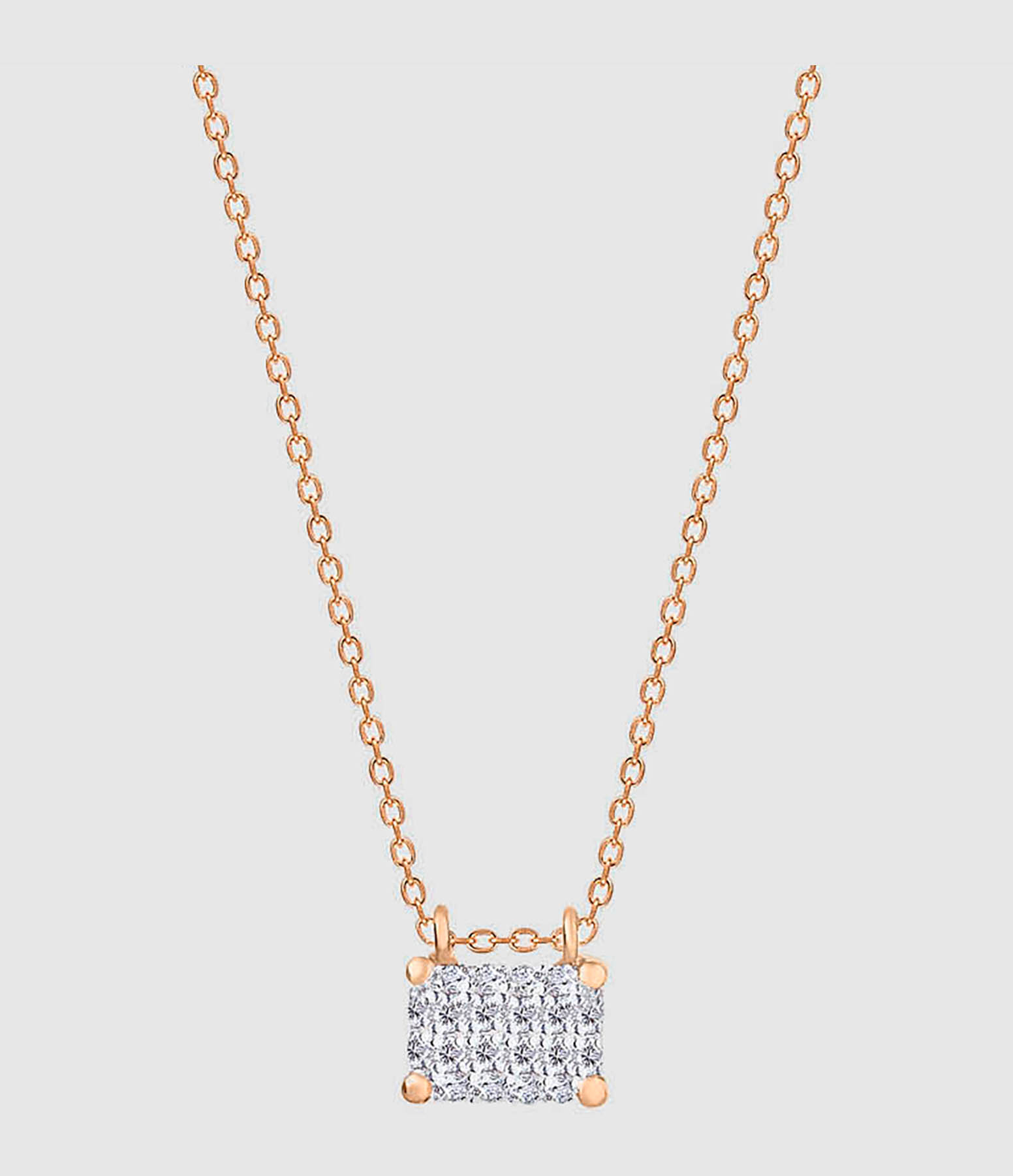 Collier Midnight Mini Diamant Or Rose
