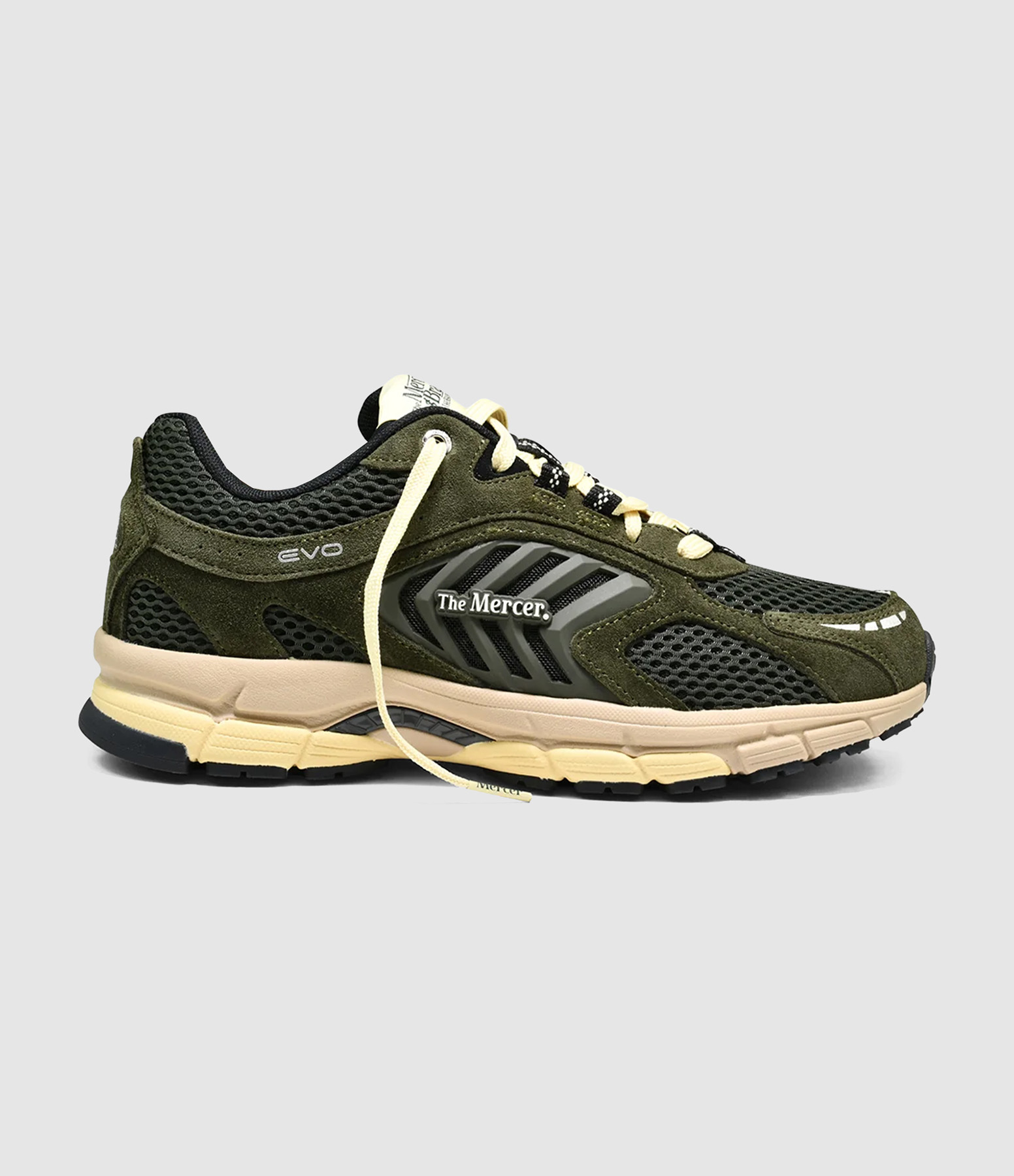 Baskets Homme The Re-Run Evo Nubuck Army Green