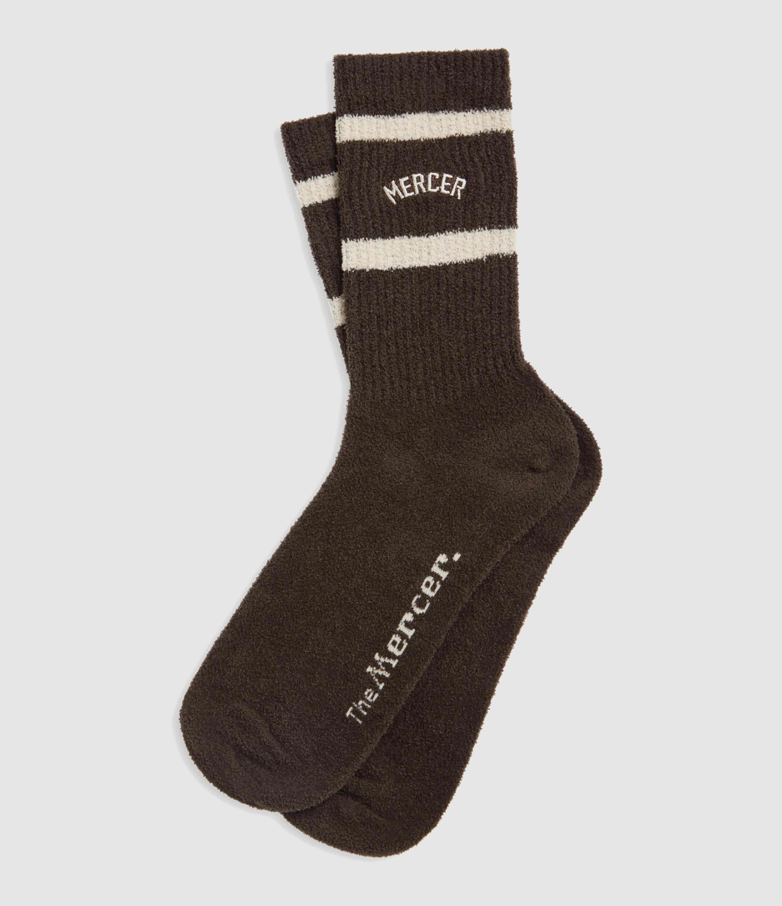Chaussettes The Mercer Soft Socks Brown