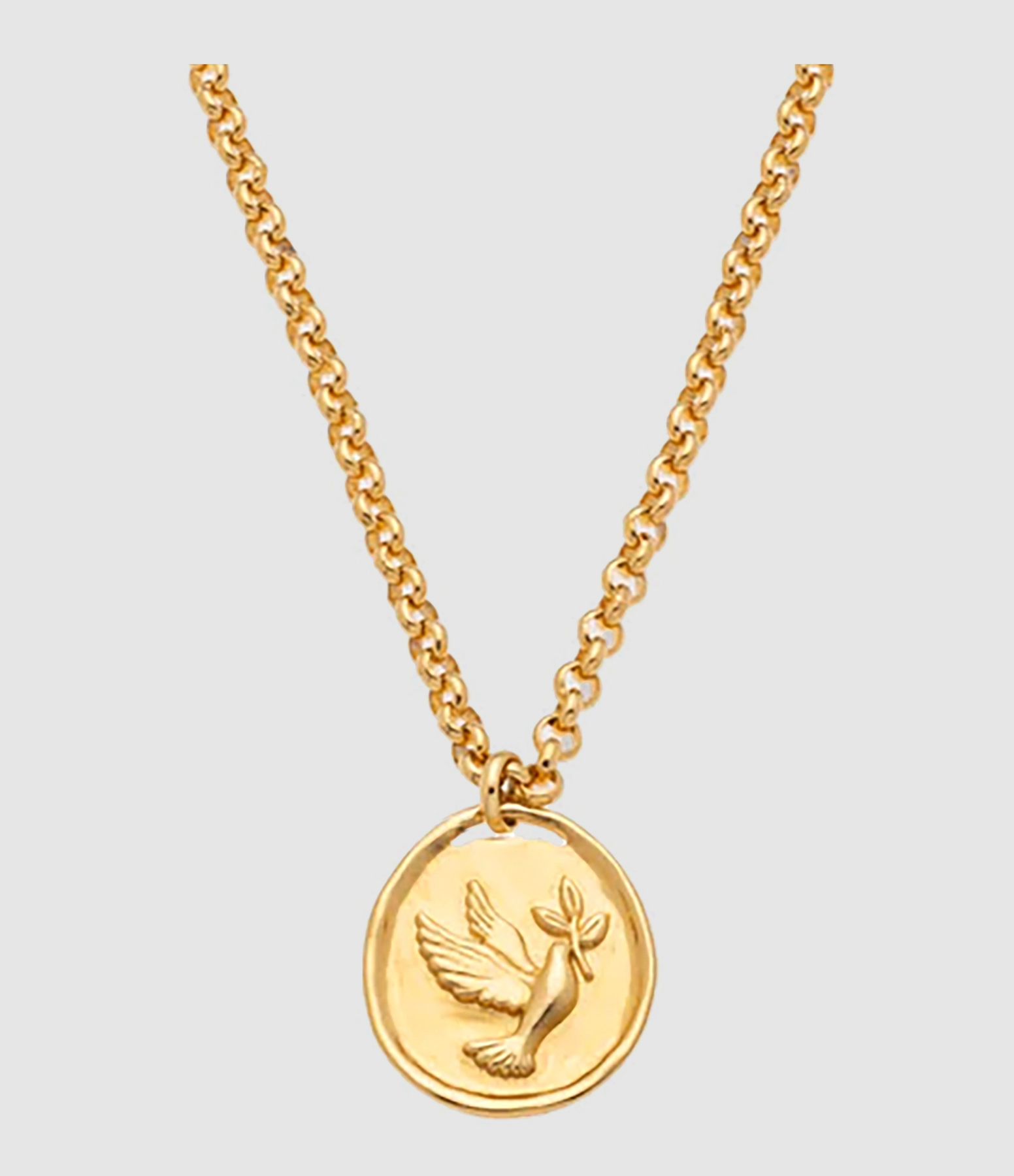 Collier Médaille Colombe