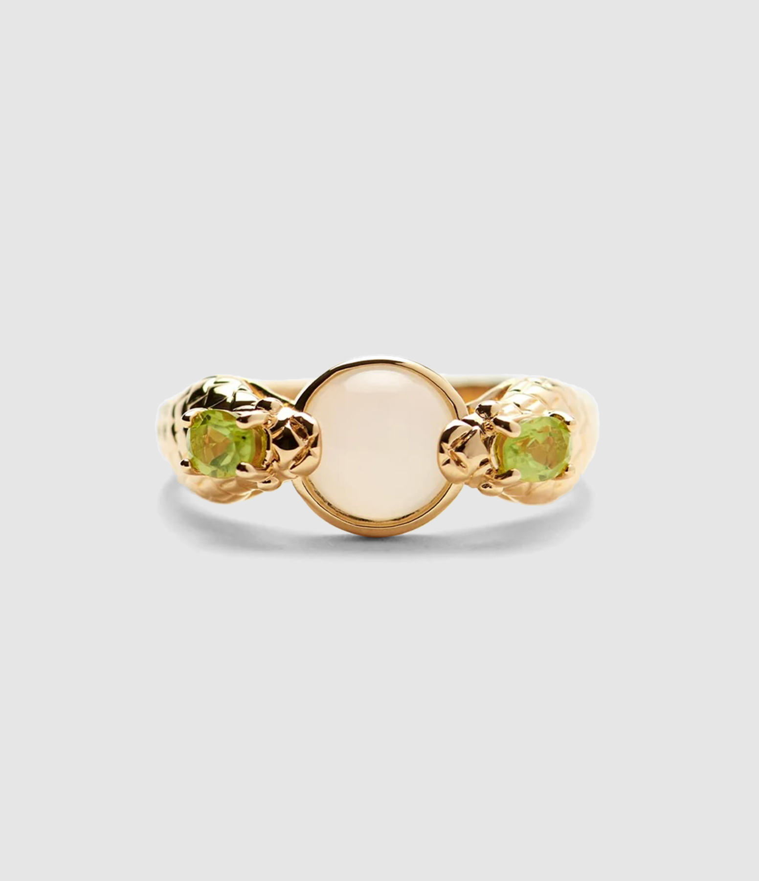 Bague Medusa Doré