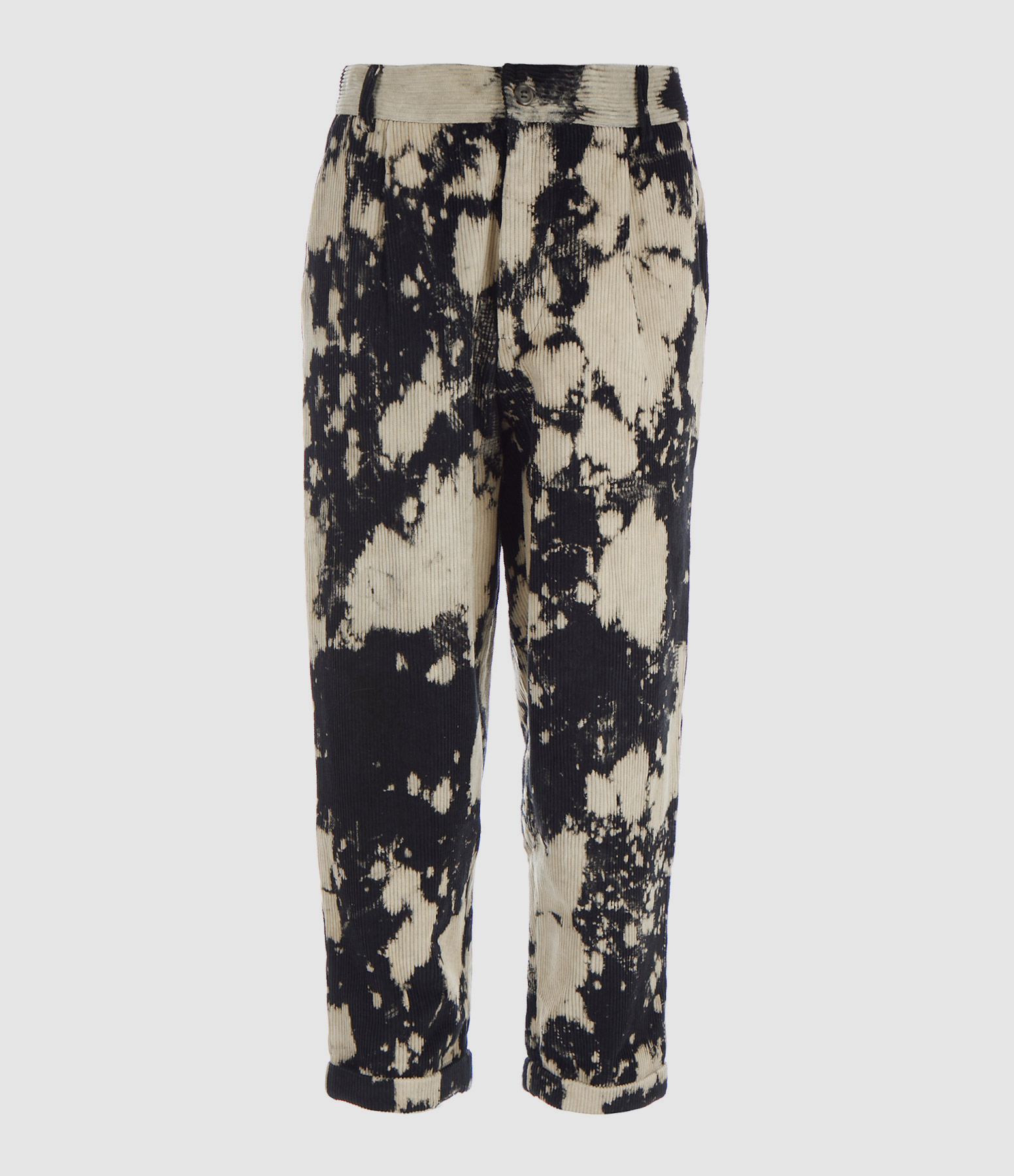 Pantalon Coton Tie & Dye Noir