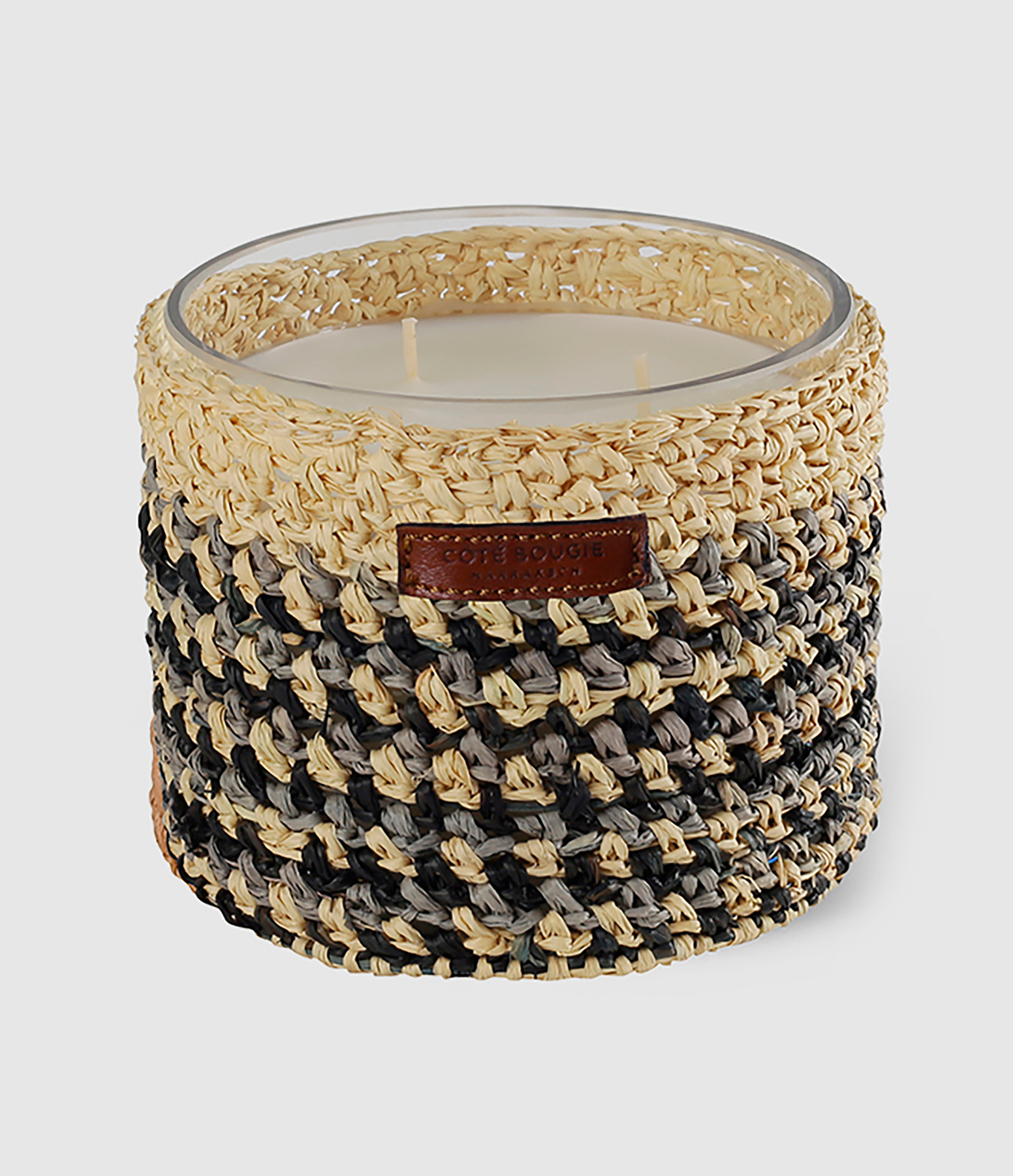 Bougie Mia M Raphia Crochet Oriental