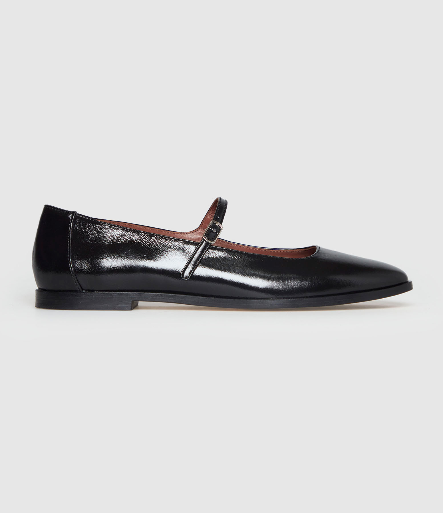 Ballerines Caruso Cuir Noir