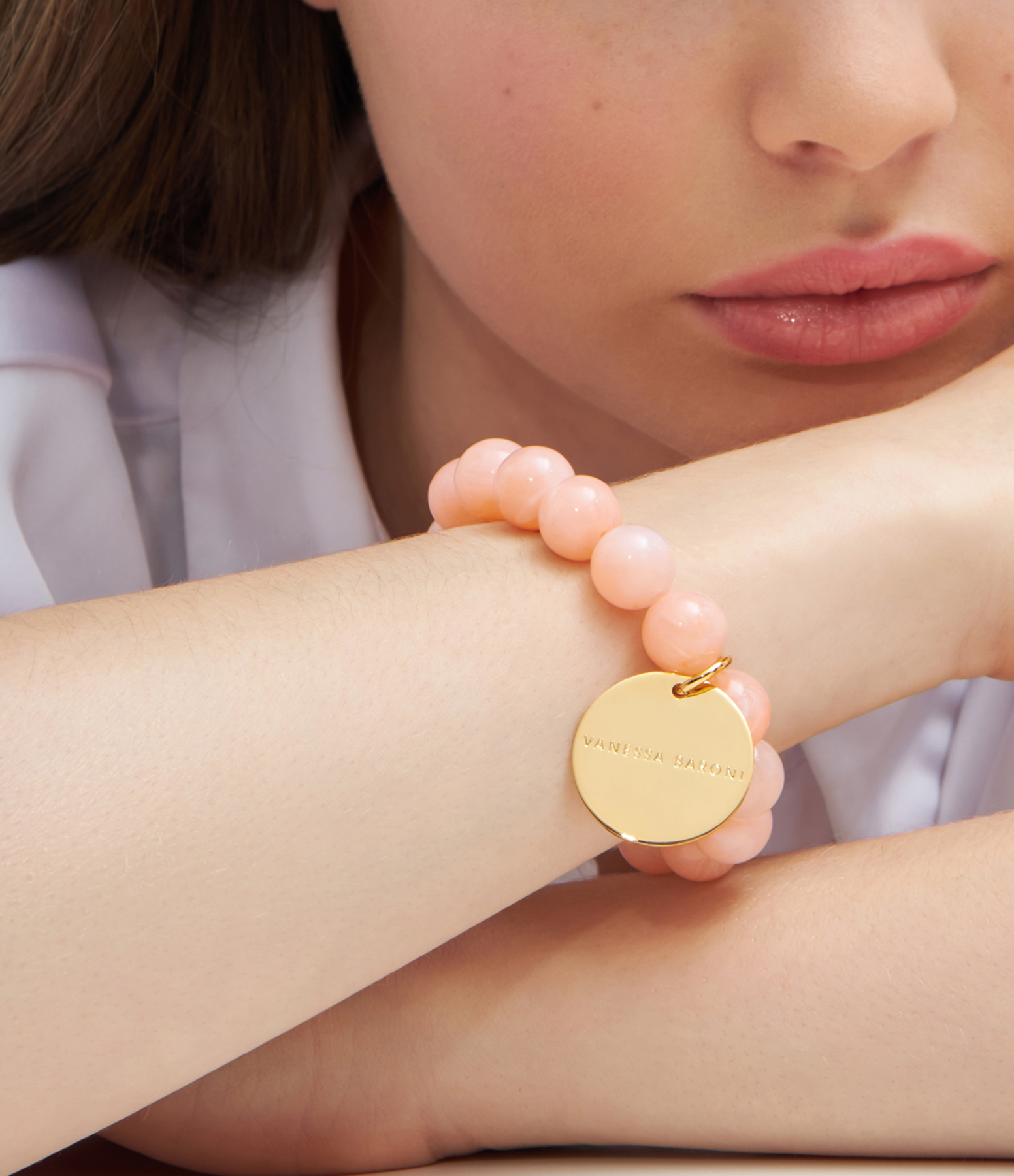 Bracelet Mini Beads Flex Peach Sorbet