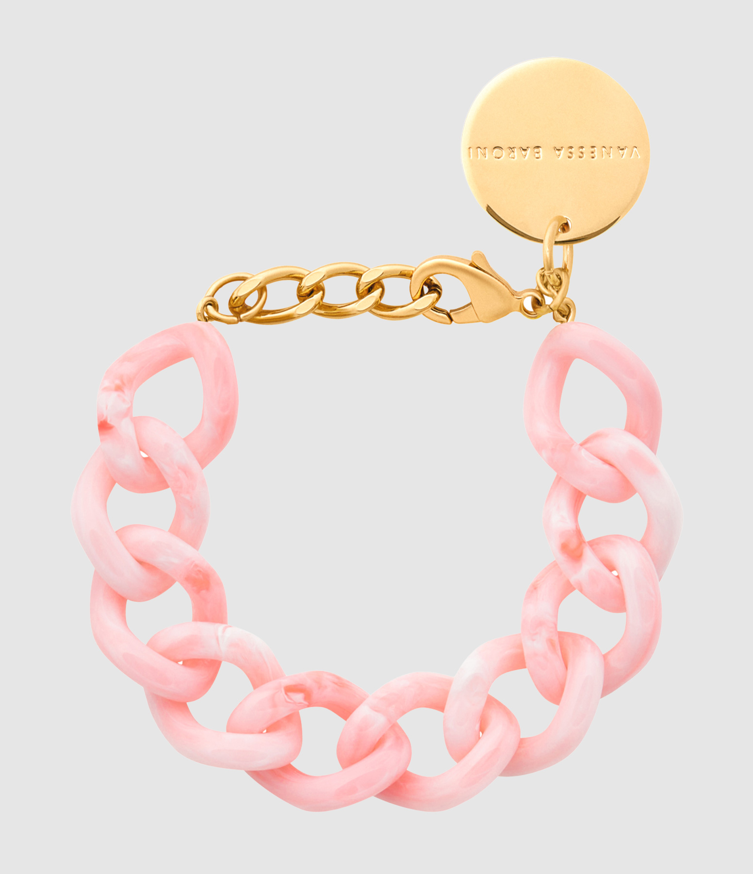 Bracelet Mini Flat Chain Bubble Gum Twist