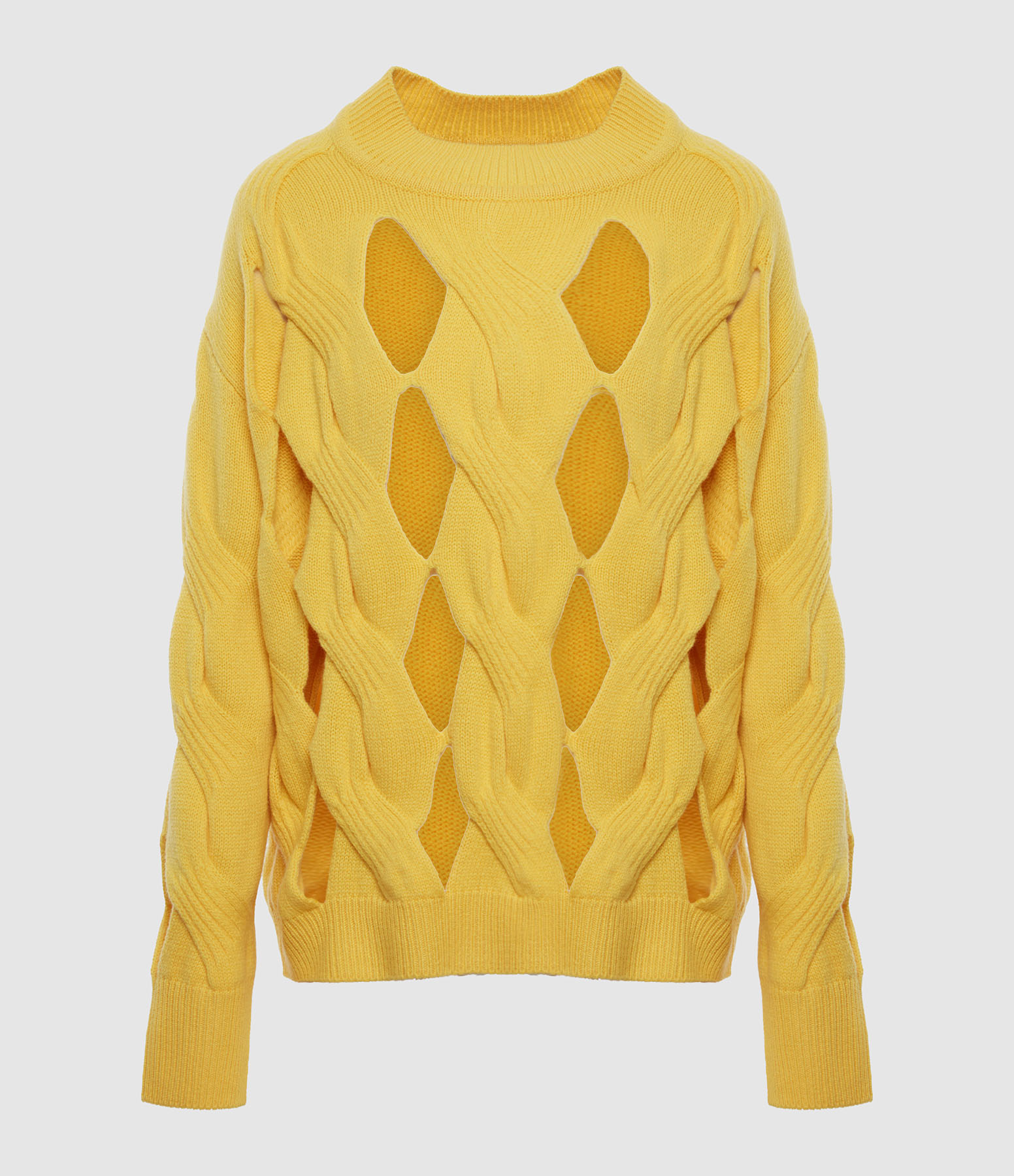 Pull Laine Jaune