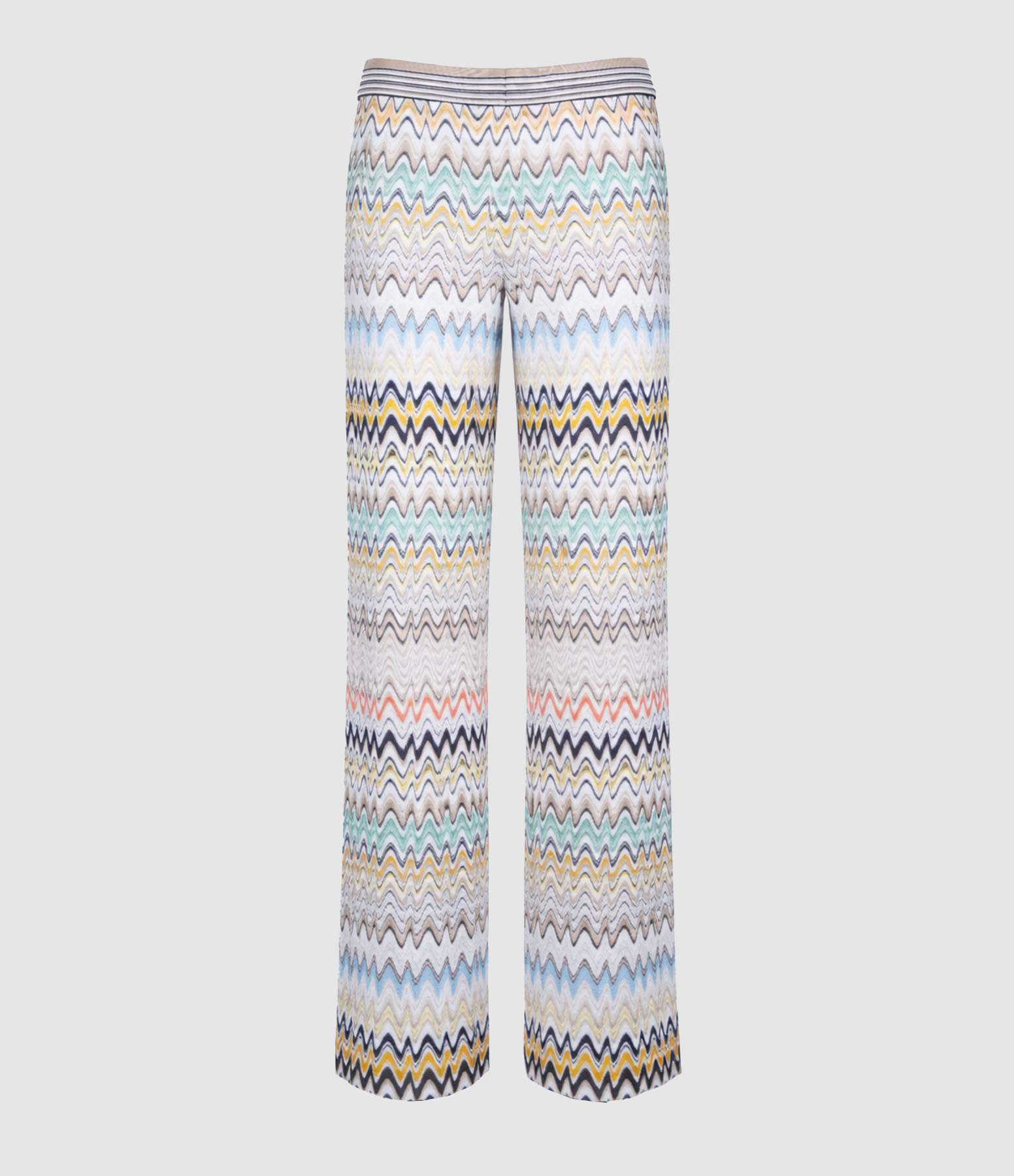Pantalon Multicolor Beige Ligh